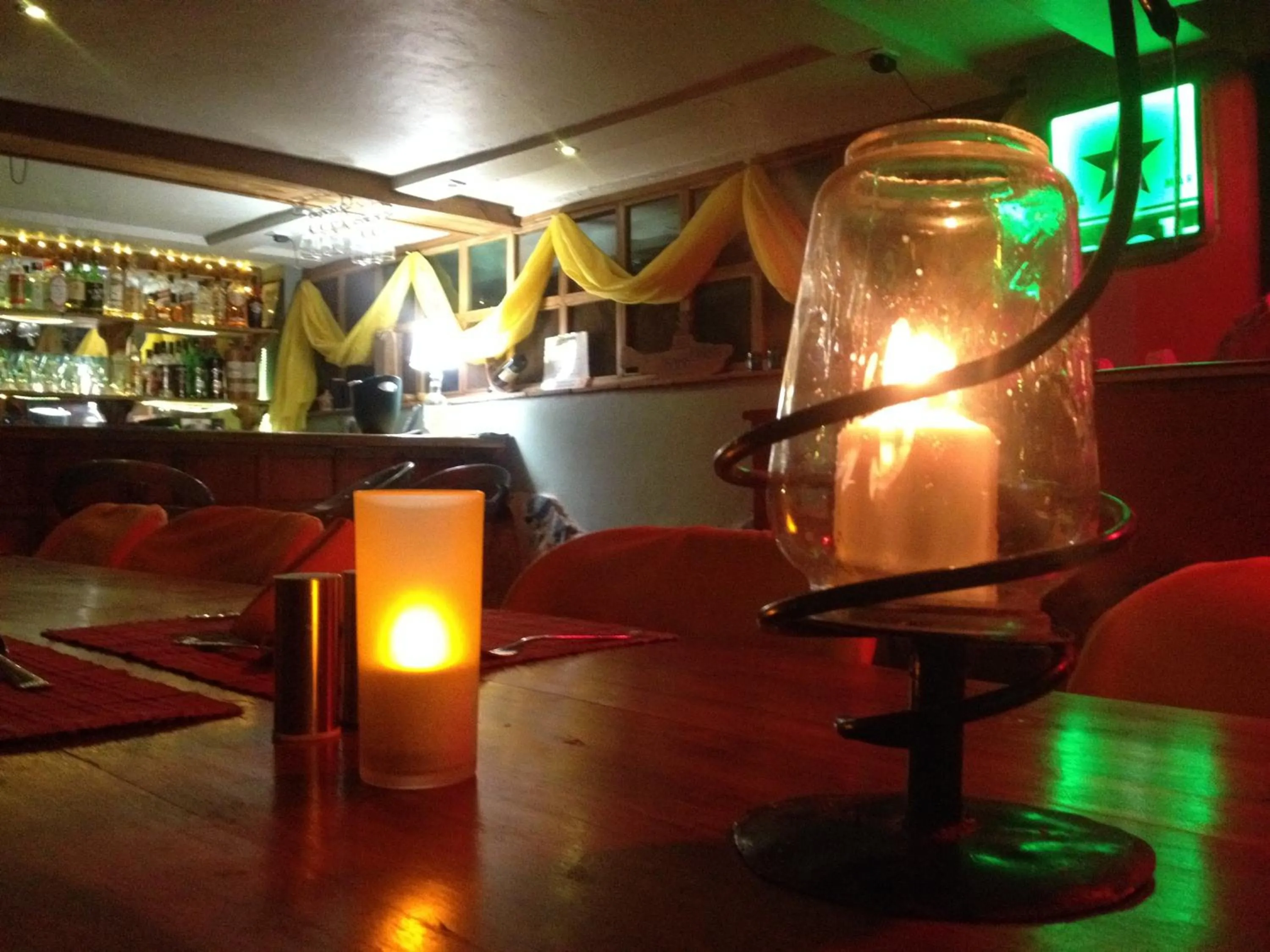 Decorative detail in Yellow Haven Lodge