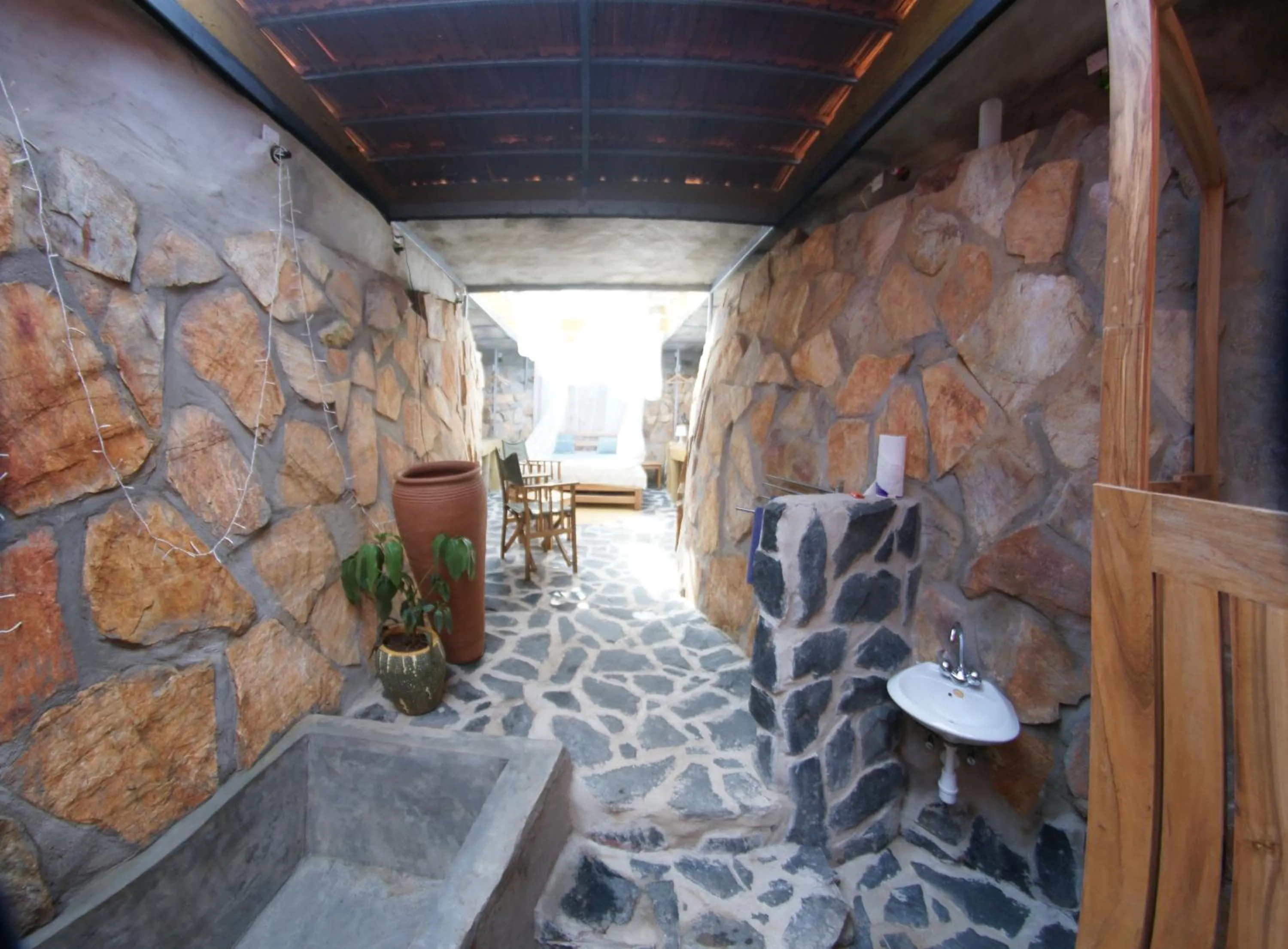 Bathroom in Yellow Haven Lodge