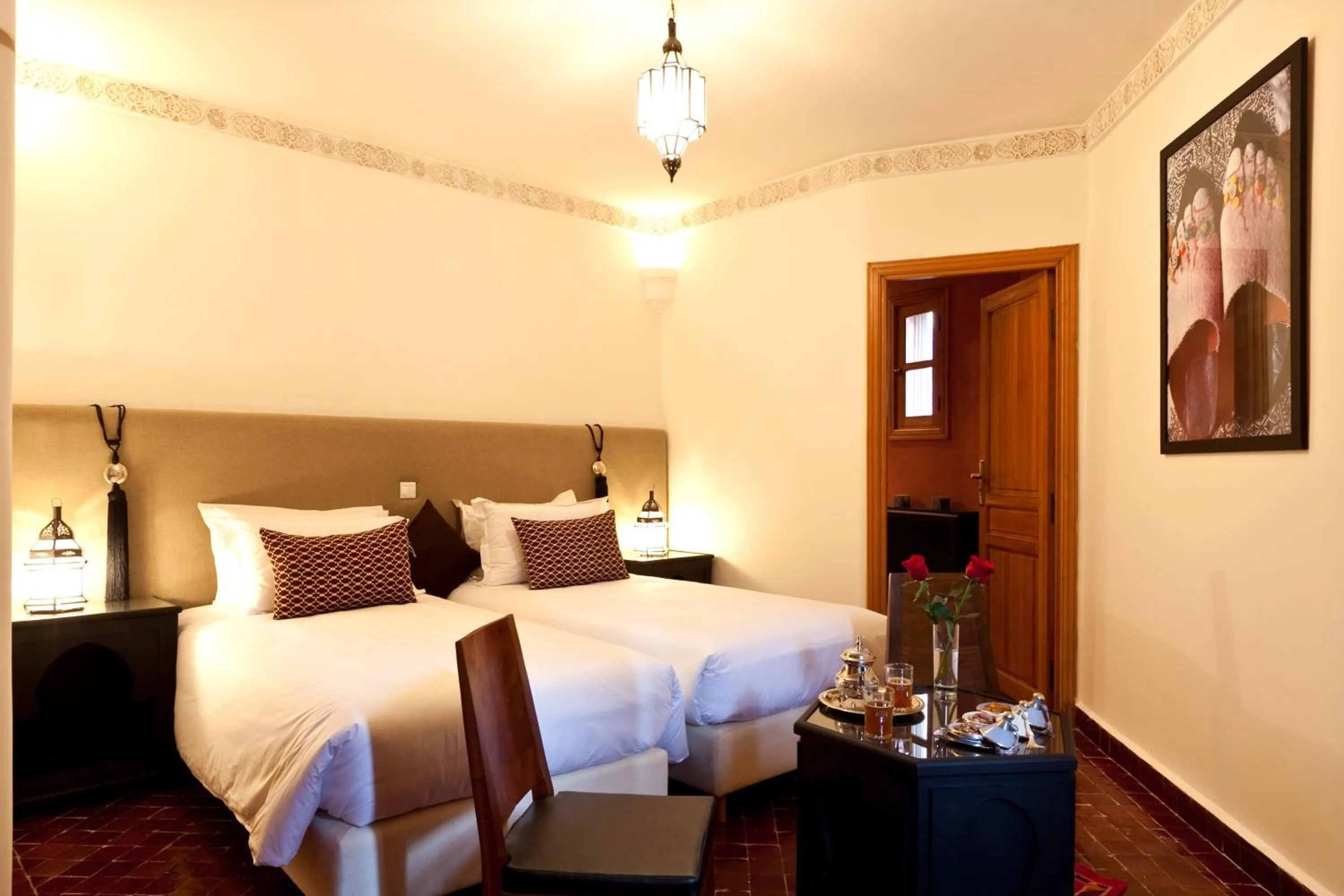 Bedroom, Bed in Hotel & Spa Riad El Walaa