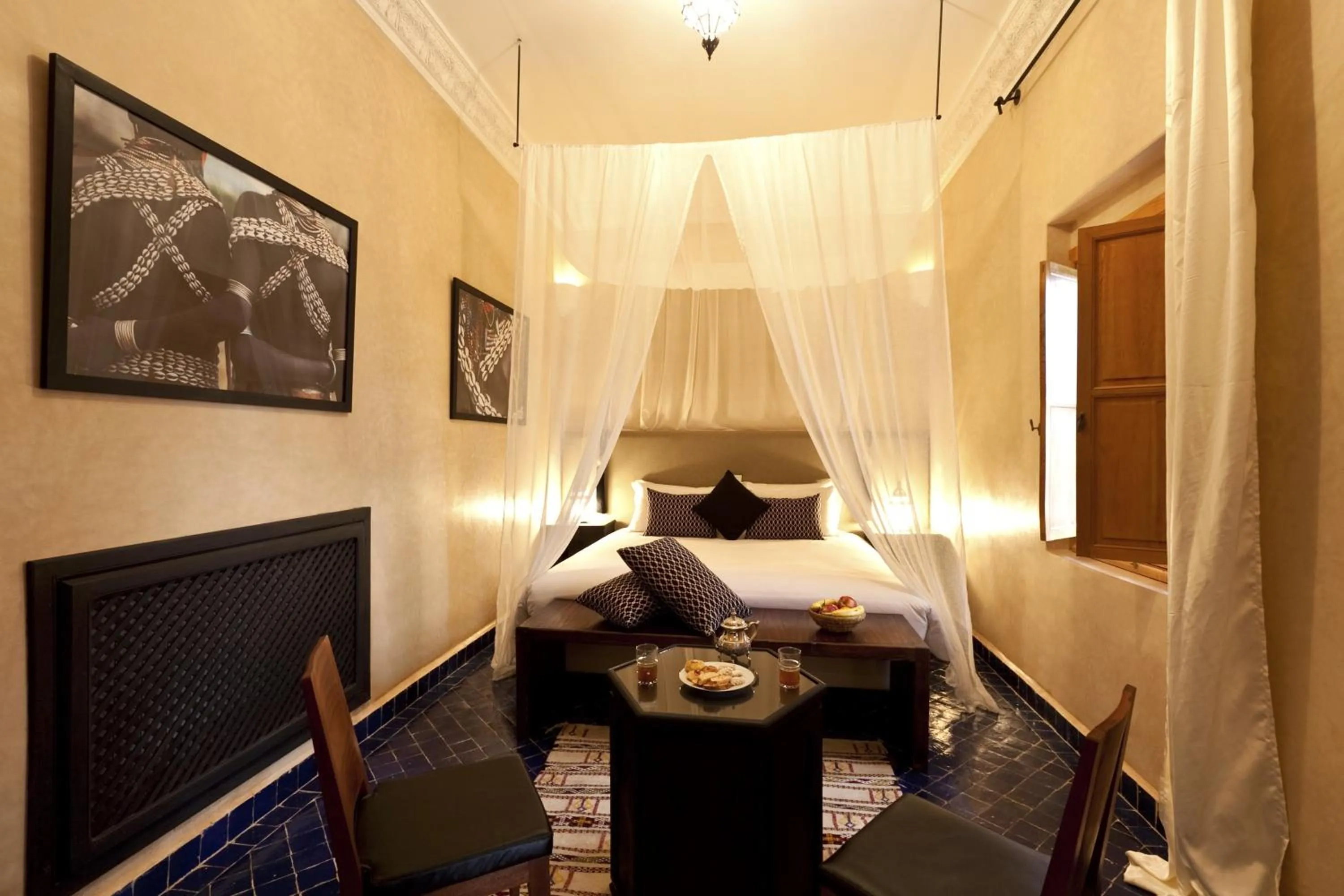 Bedroom, Bed in Hotel & Spa Riad El Walaa