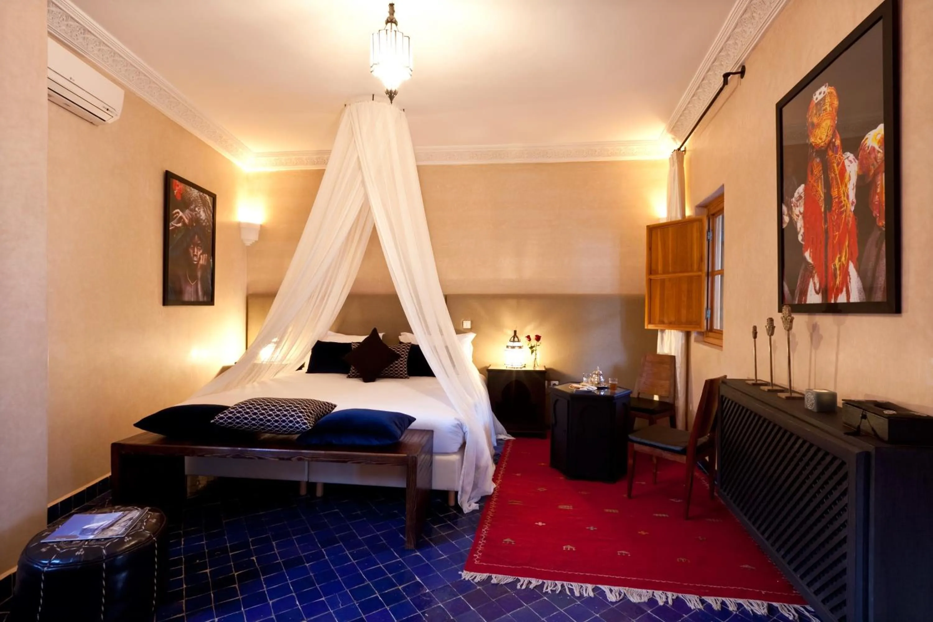 Bedroom, Bed in Hotel & Spa Riad El Walaa