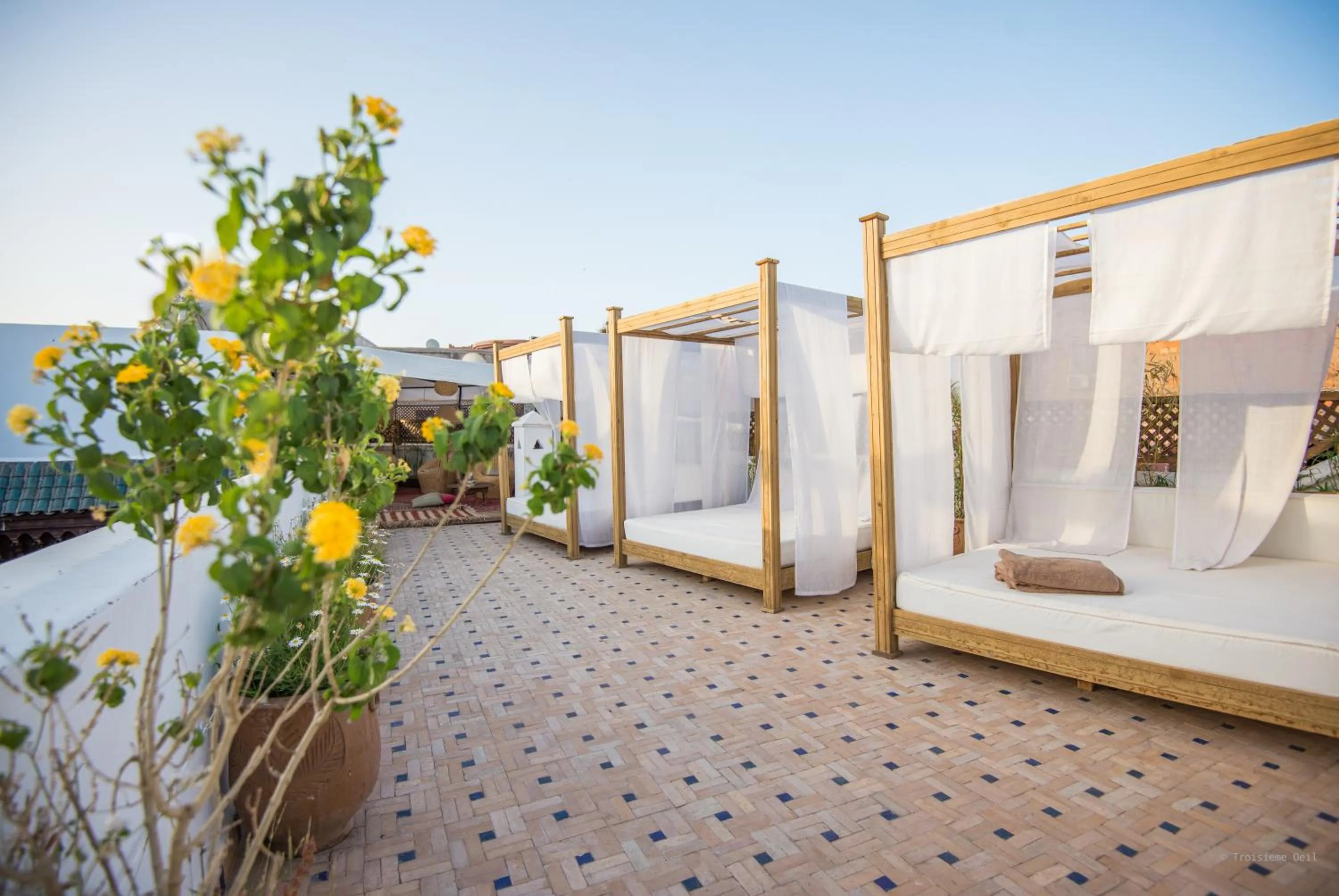 Balcony/Terrace in Hotel & Spa Riad El Walaa