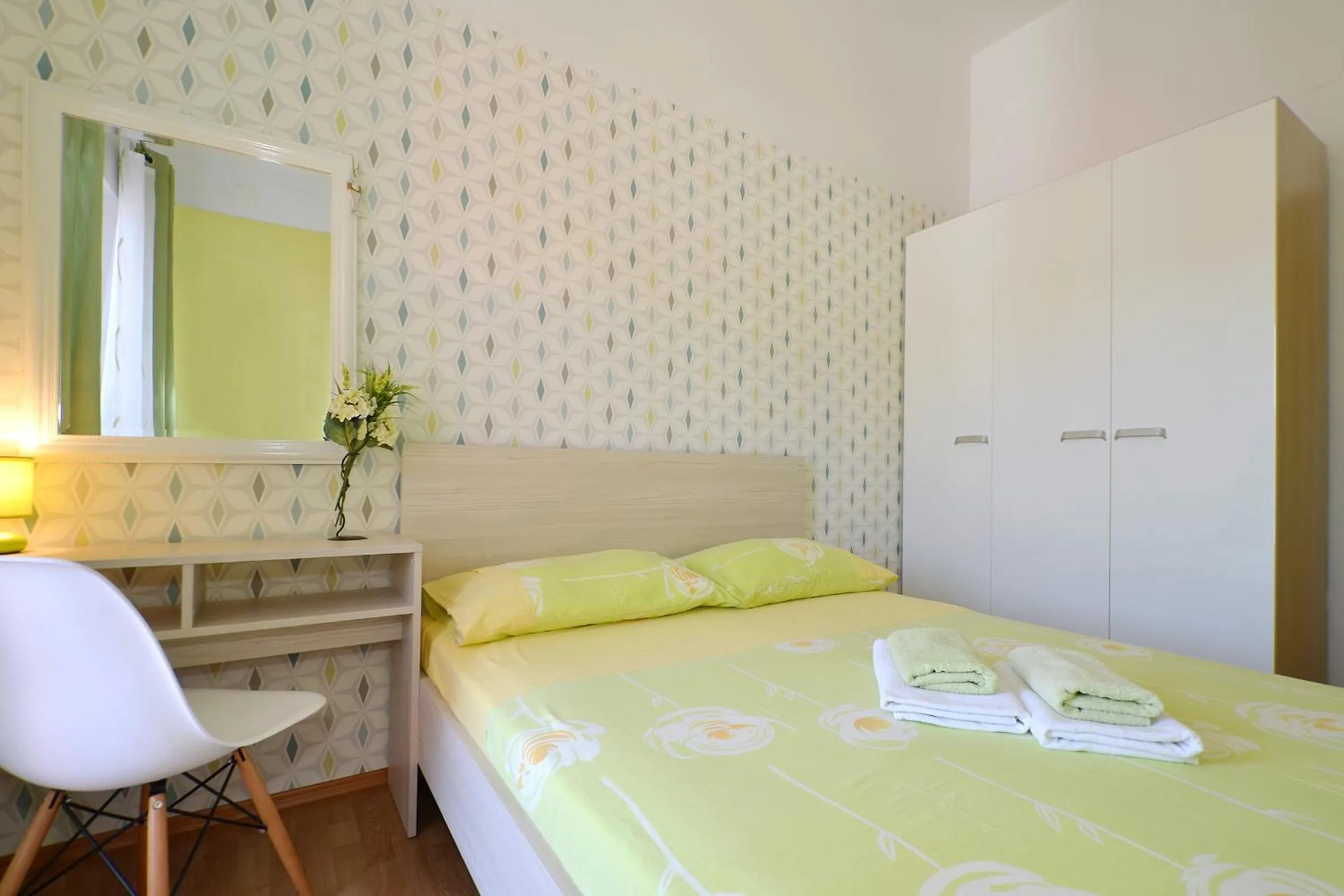 Bed in Apartments Petra