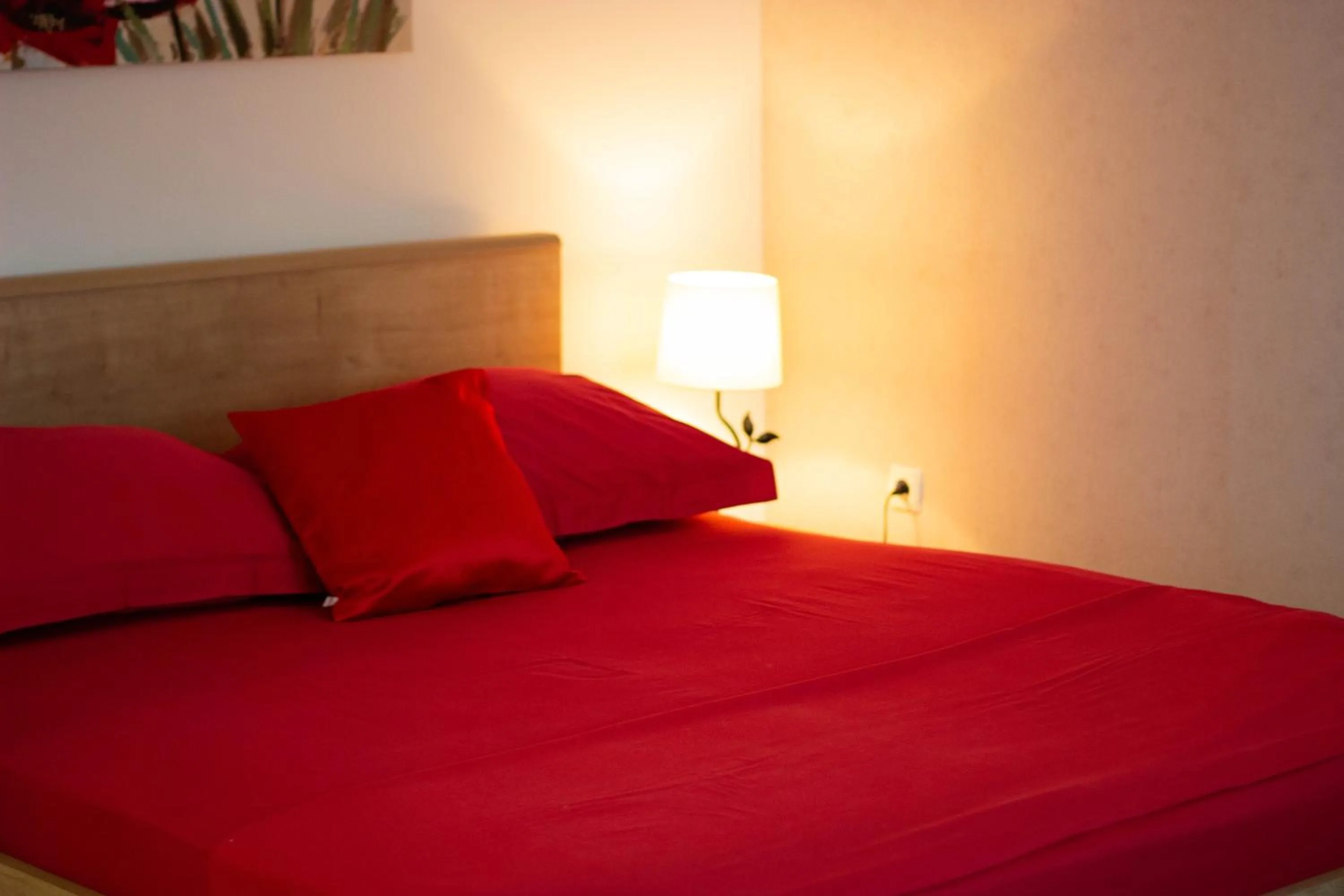 Bed in Apartments Petra