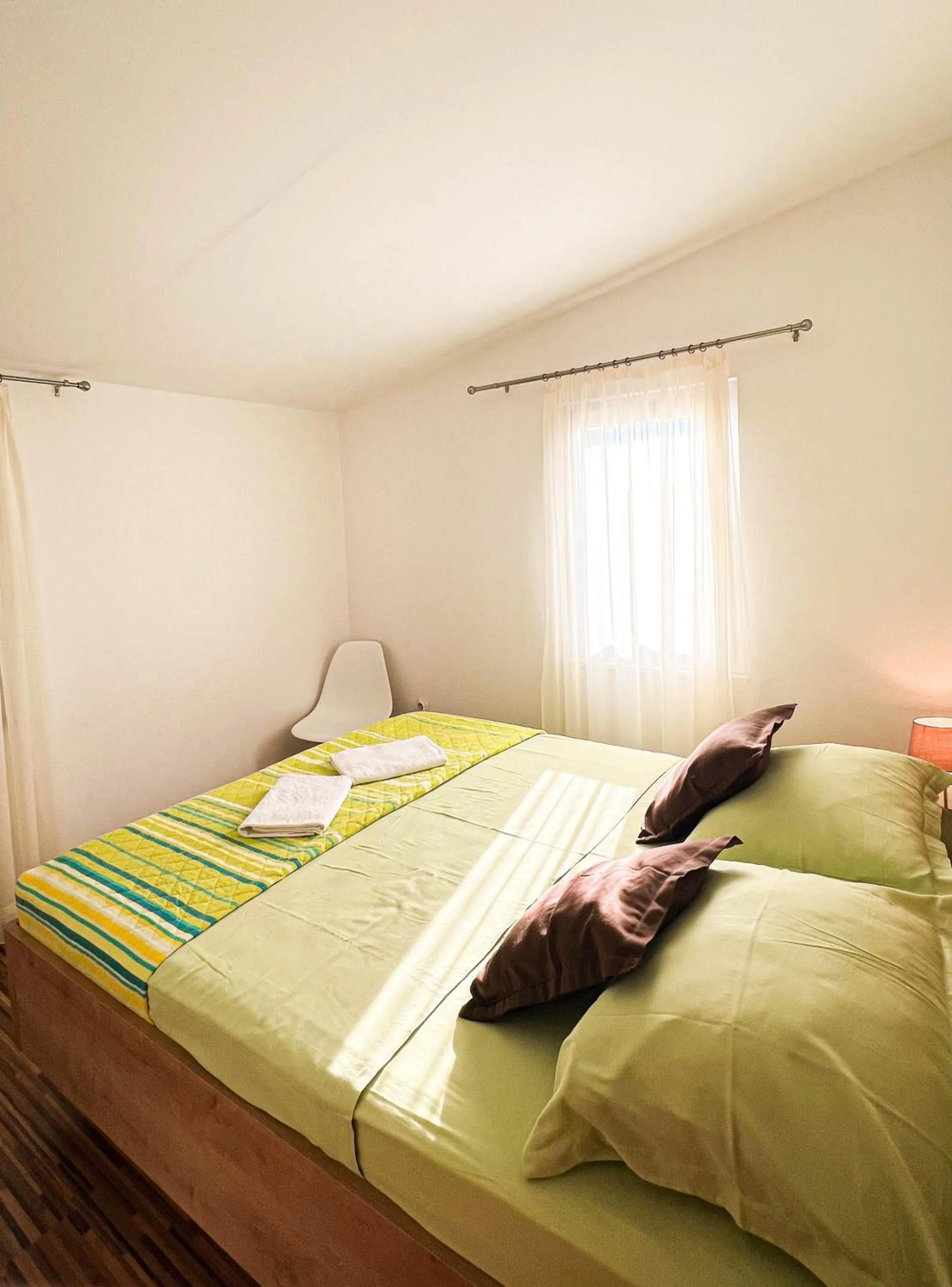 Bed in Apartments Petra