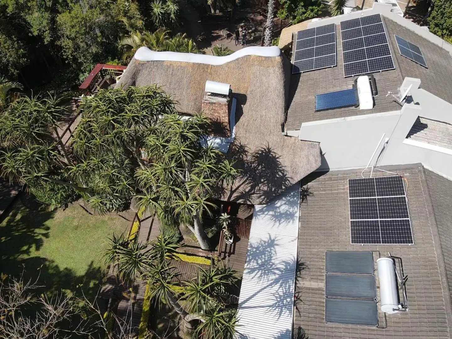 Bird's eye view in Tidewaters River Lodge