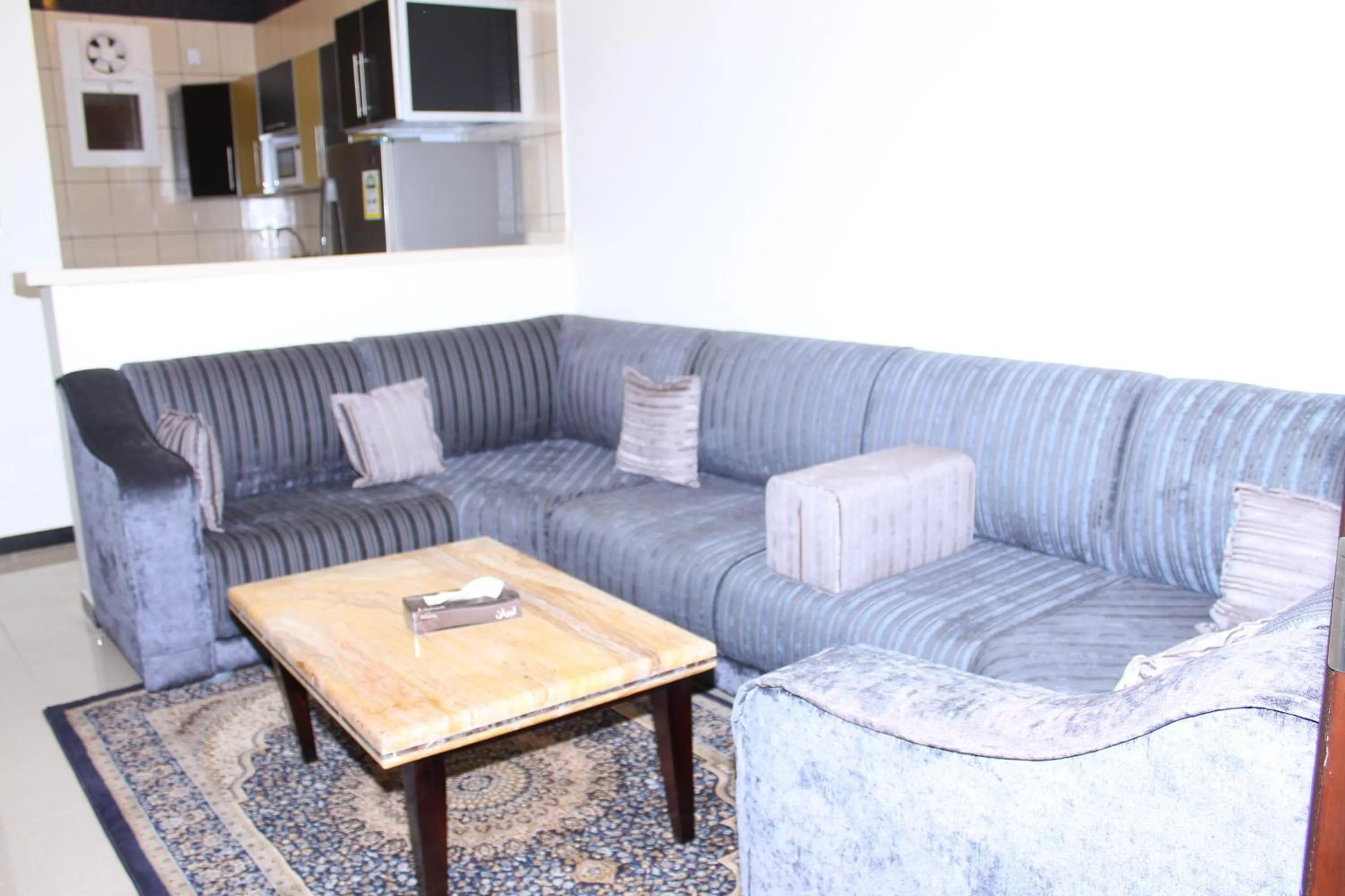 Living room in فخامة الديار للشقق المخدومة Fakhamat Aldyar For Serviced Apartments