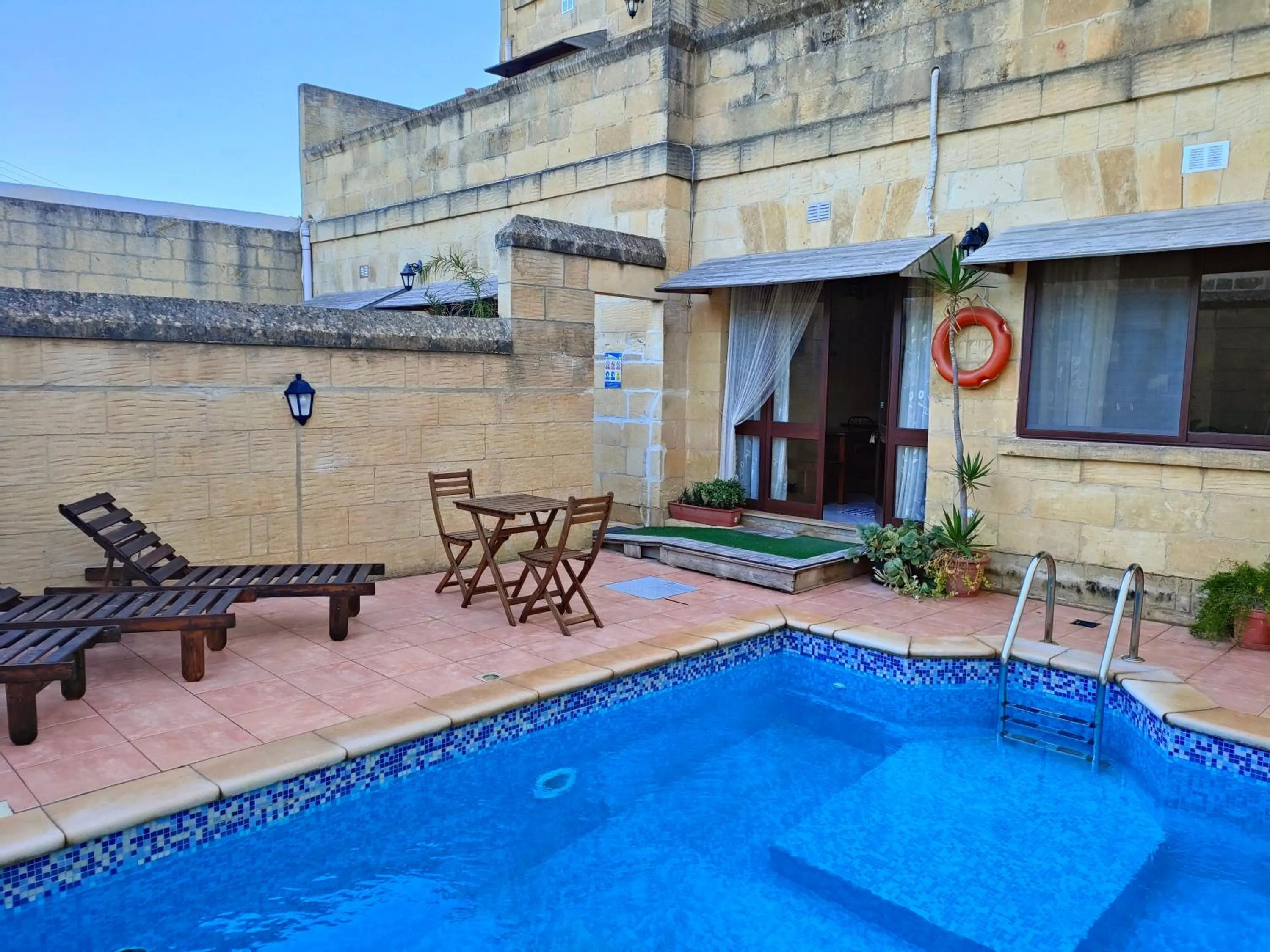 Property building in Grotto's Paradise B&B