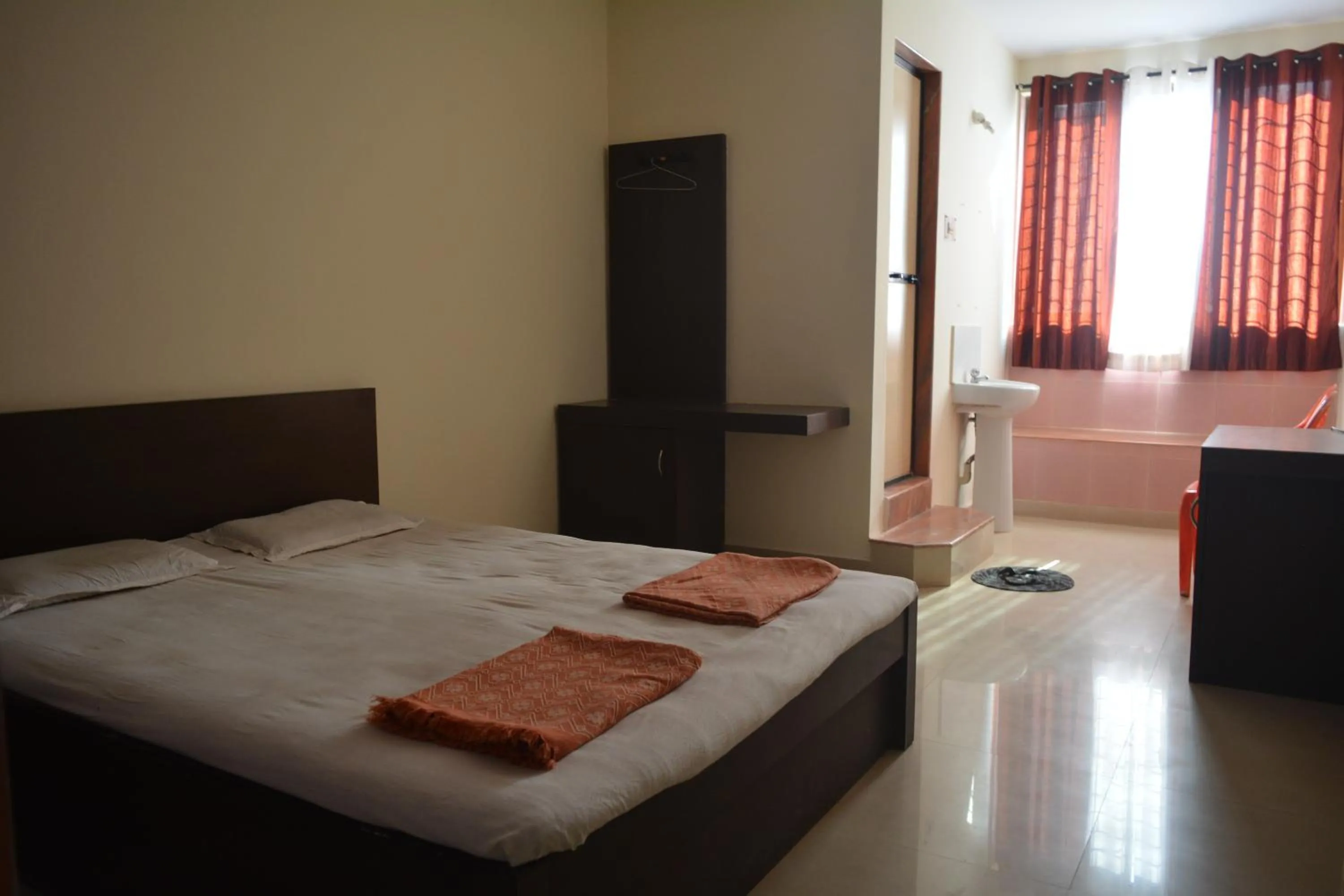 Bed in Hotel Abhiraj