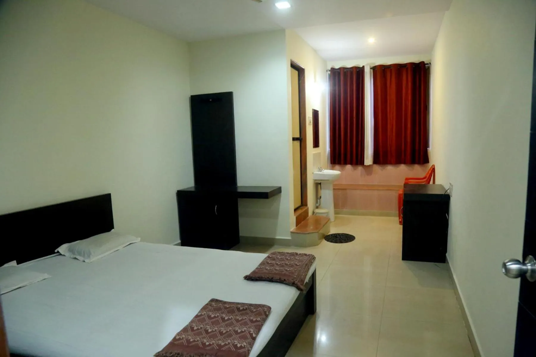 Bed in Hotel Abhiraj