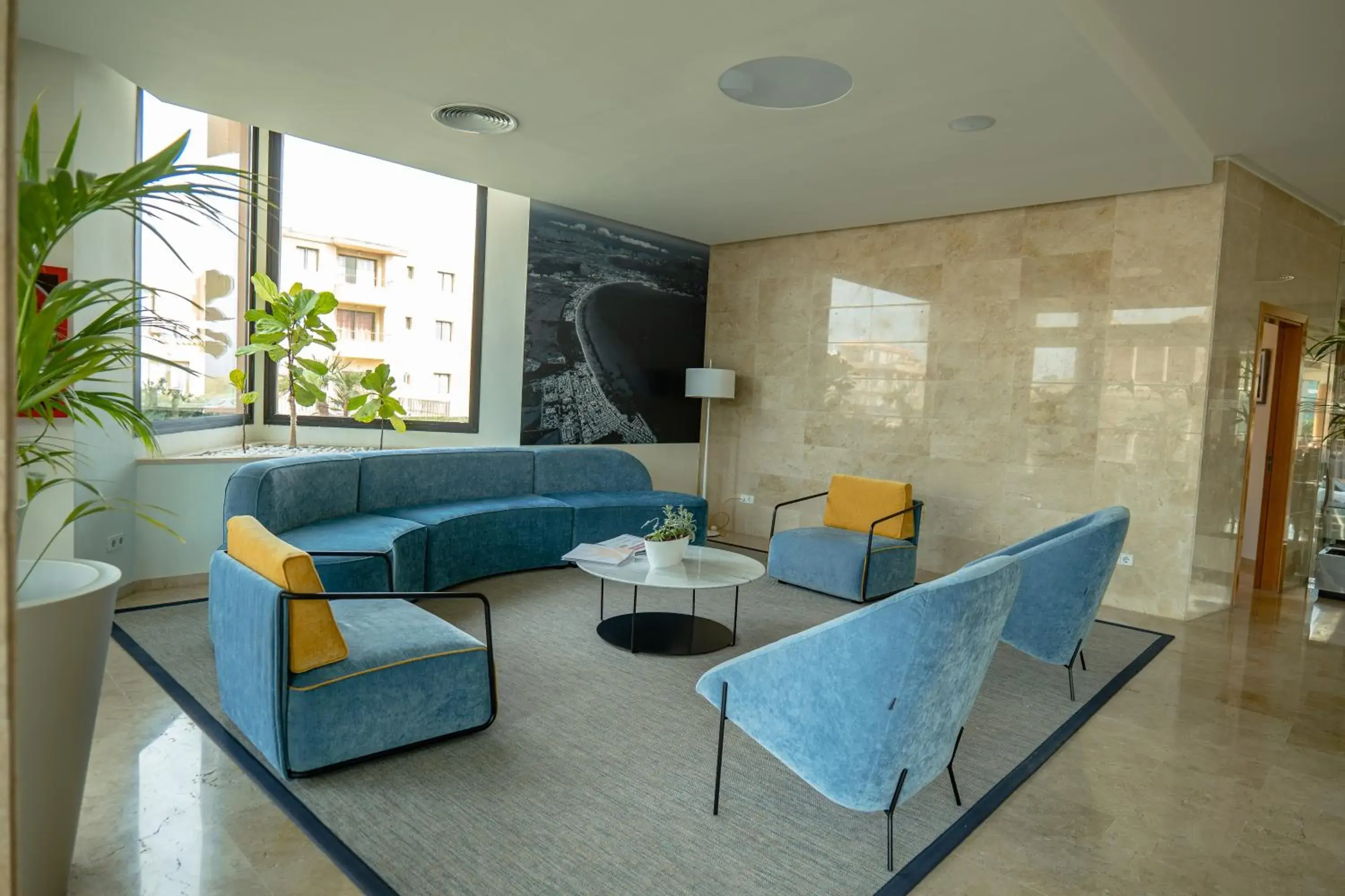 Lobby or reception in Aparthotel Dunes Platja Lobby or reception in Aparthotel Dunes Platja