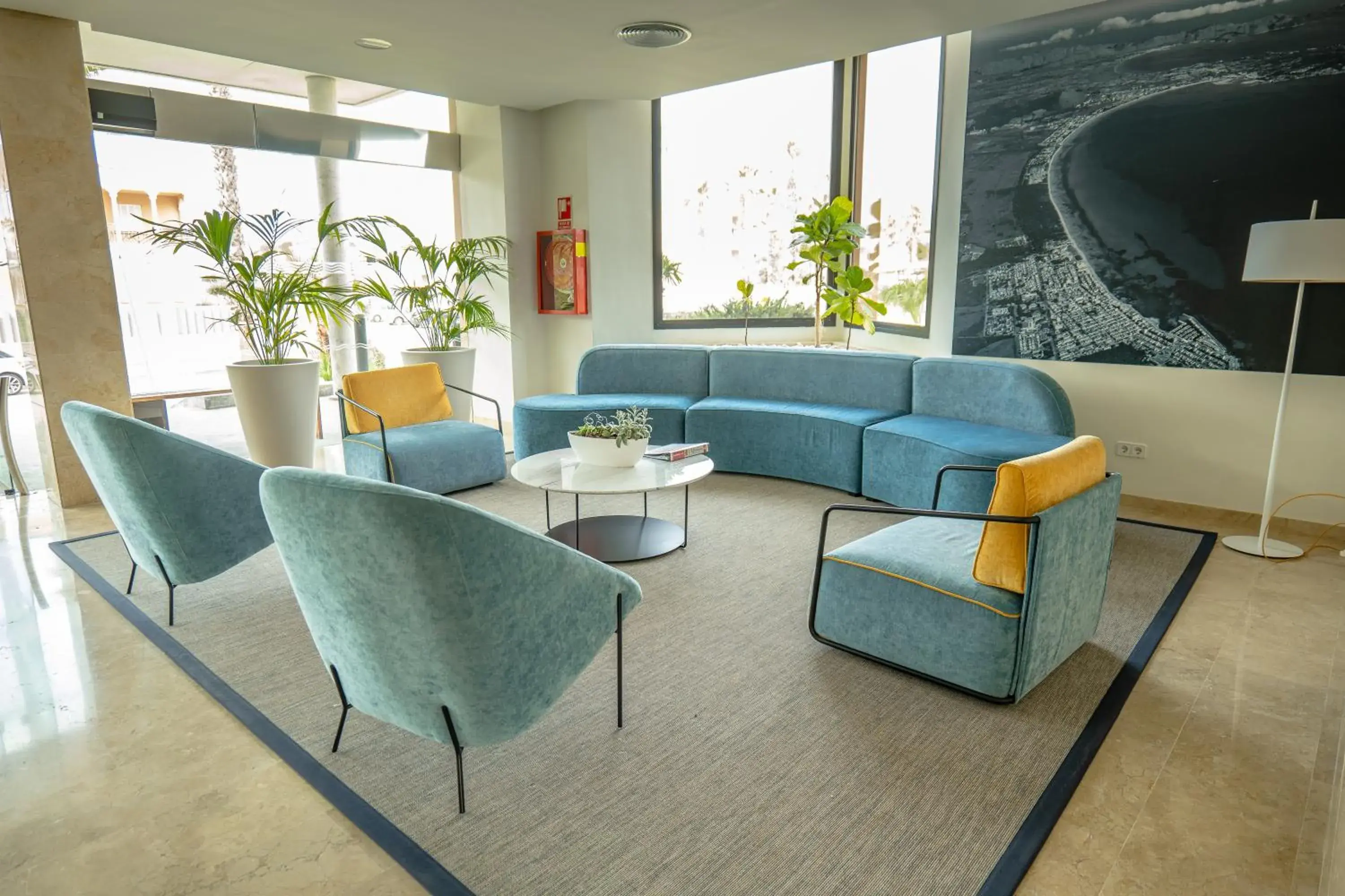 Lobby or reception in Aparthotel Dunes Platja Lobby or reception in Aparthotel Dunes Platja