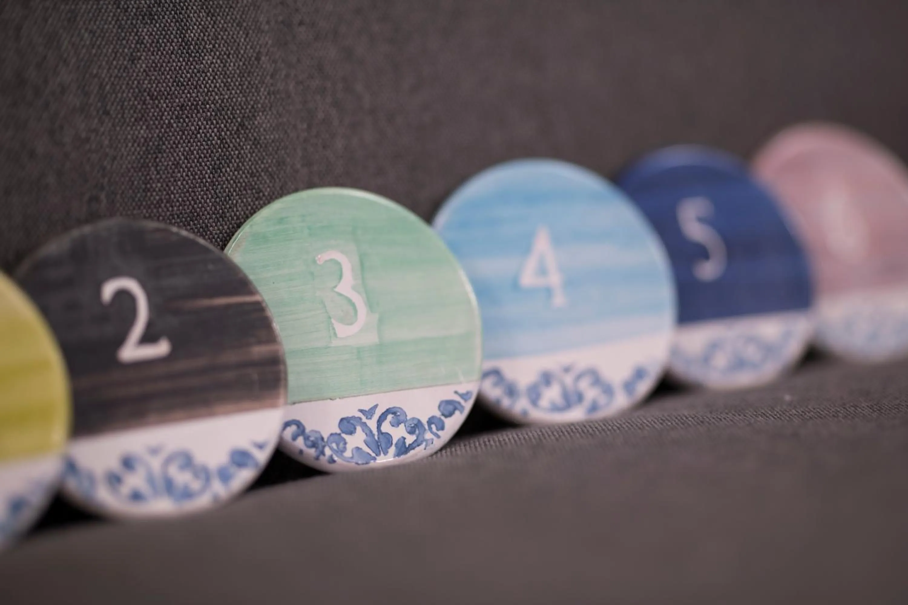 Decorative detail in DieciSedici