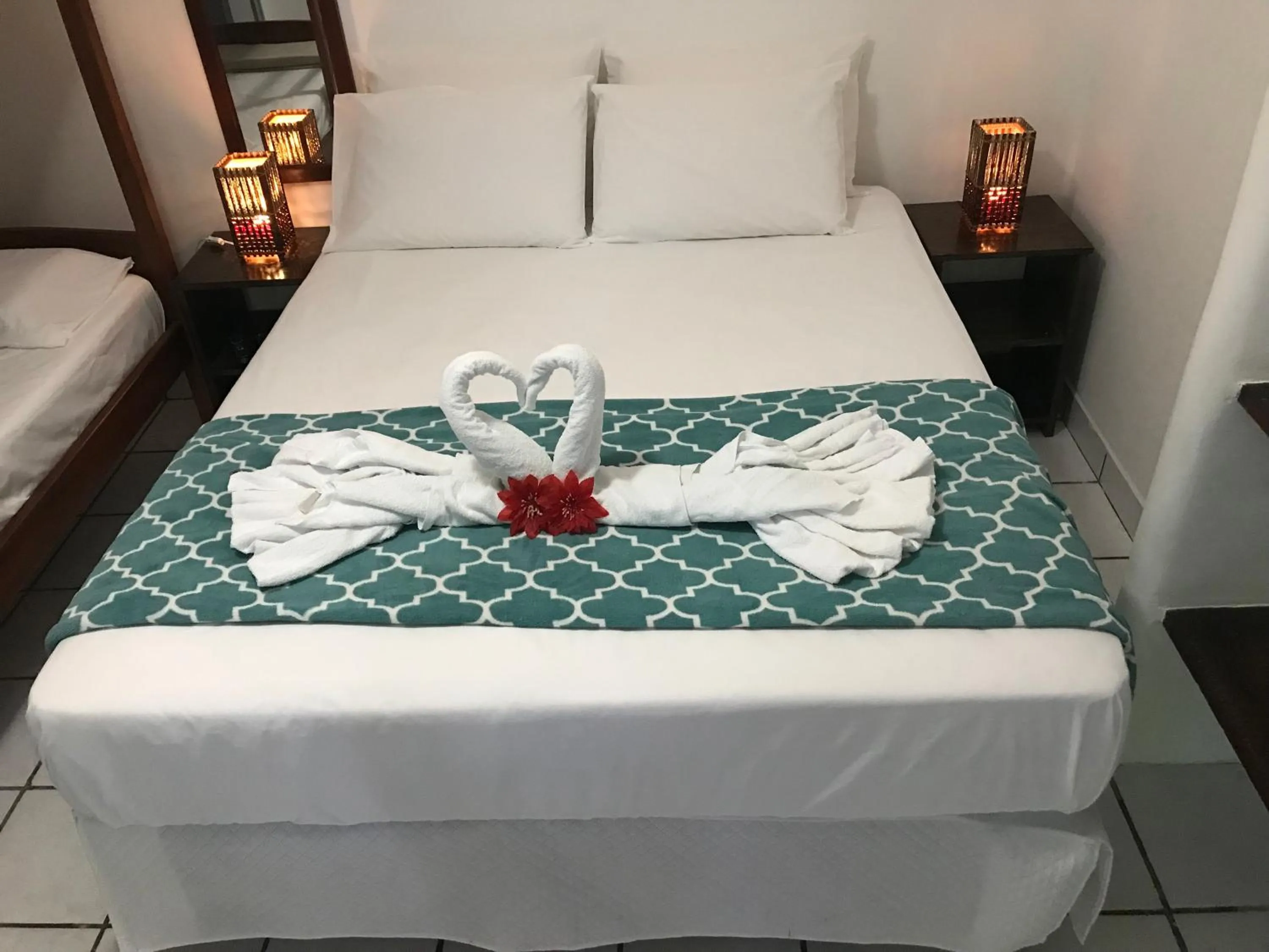 Bed in Pousada do Mineiro