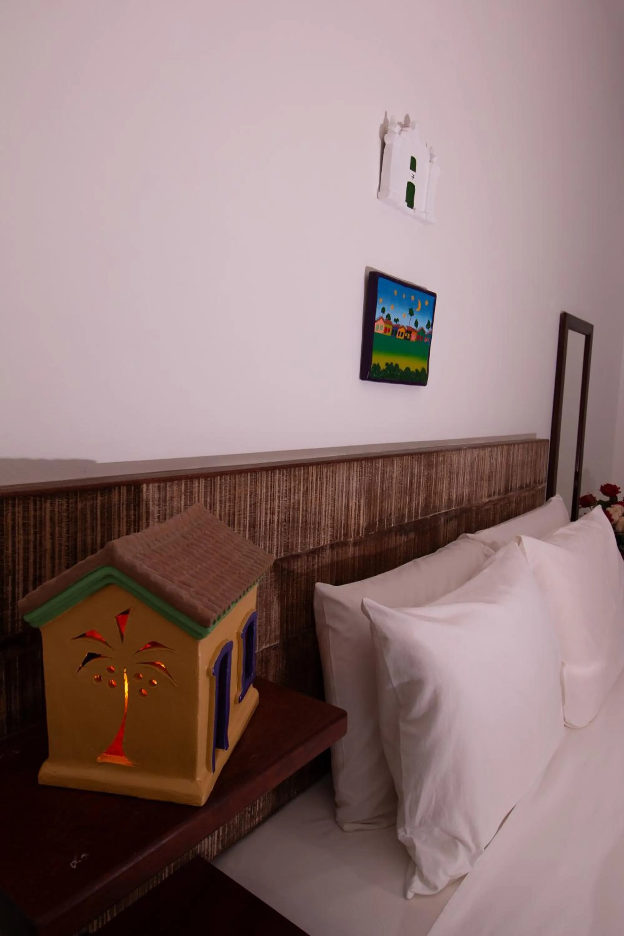 Bed in Pousada do Mineiro