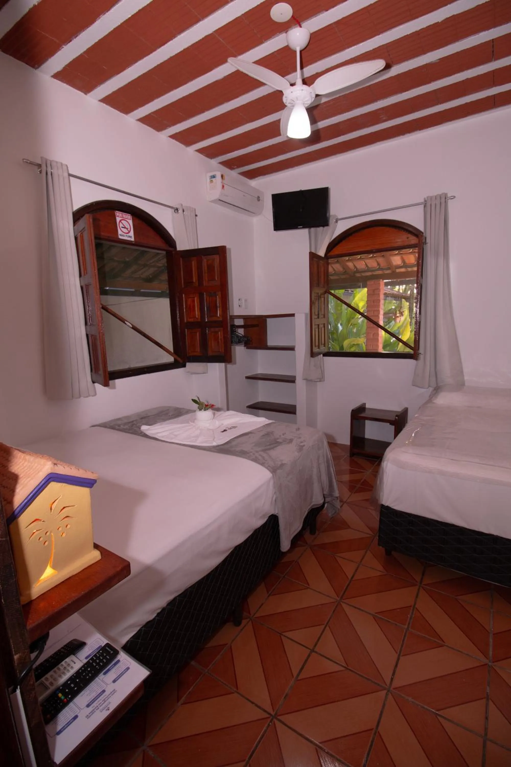 Bed in Pousada do Mineiro