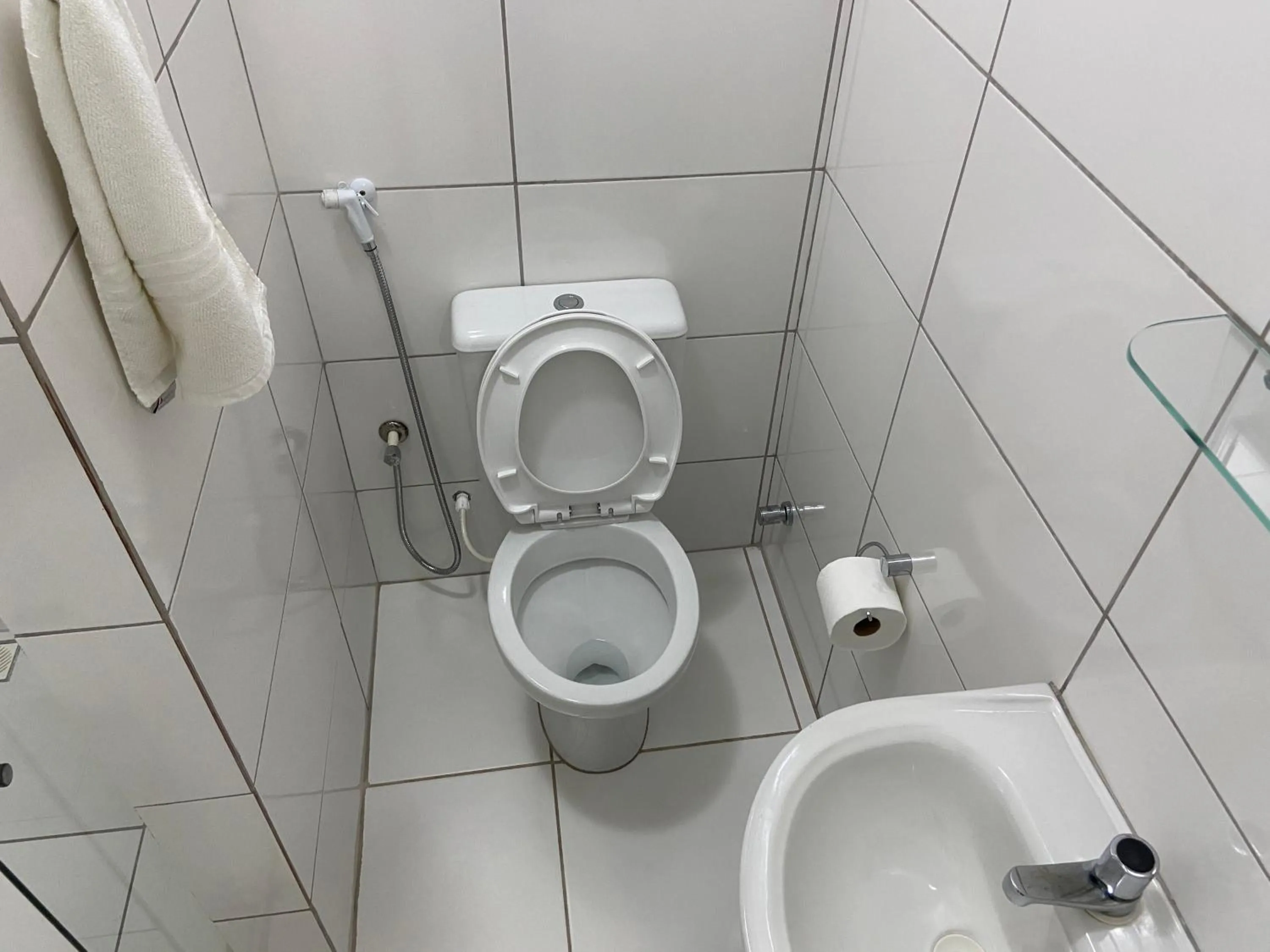 Bathroom in Pousada do Mineiro