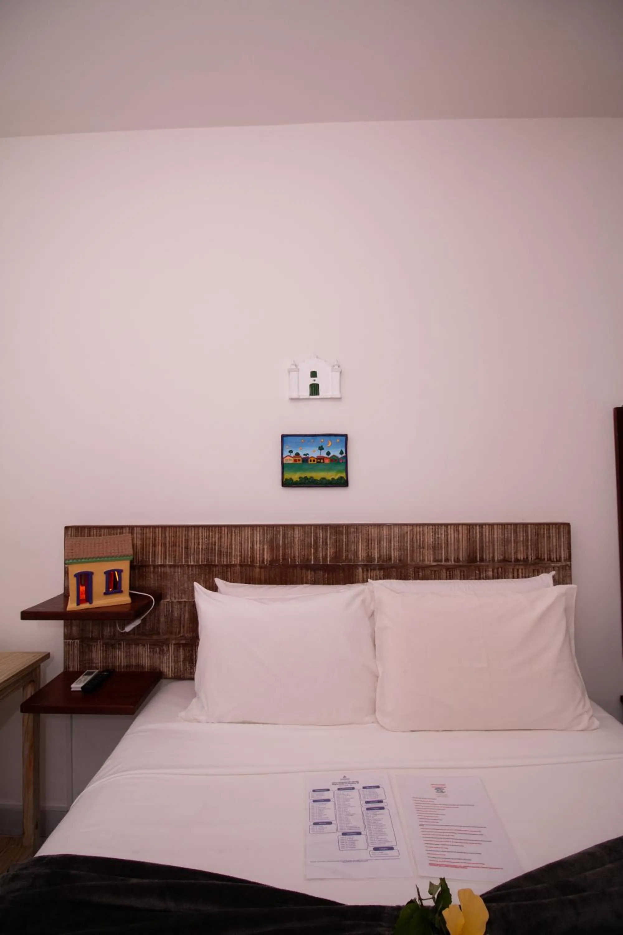 Bed in Pousada do Mineiro