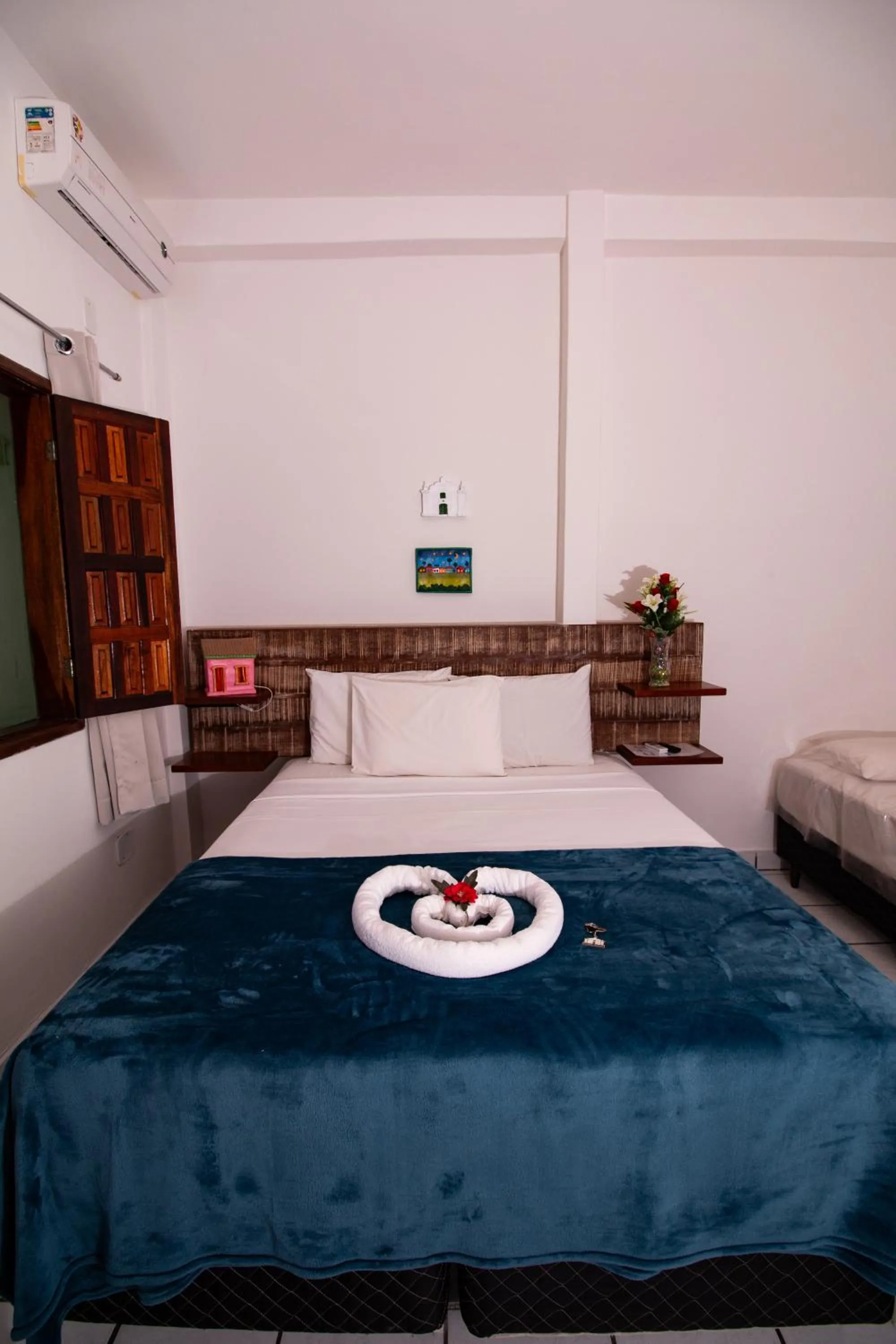 Bed in Pousada do Mineiro