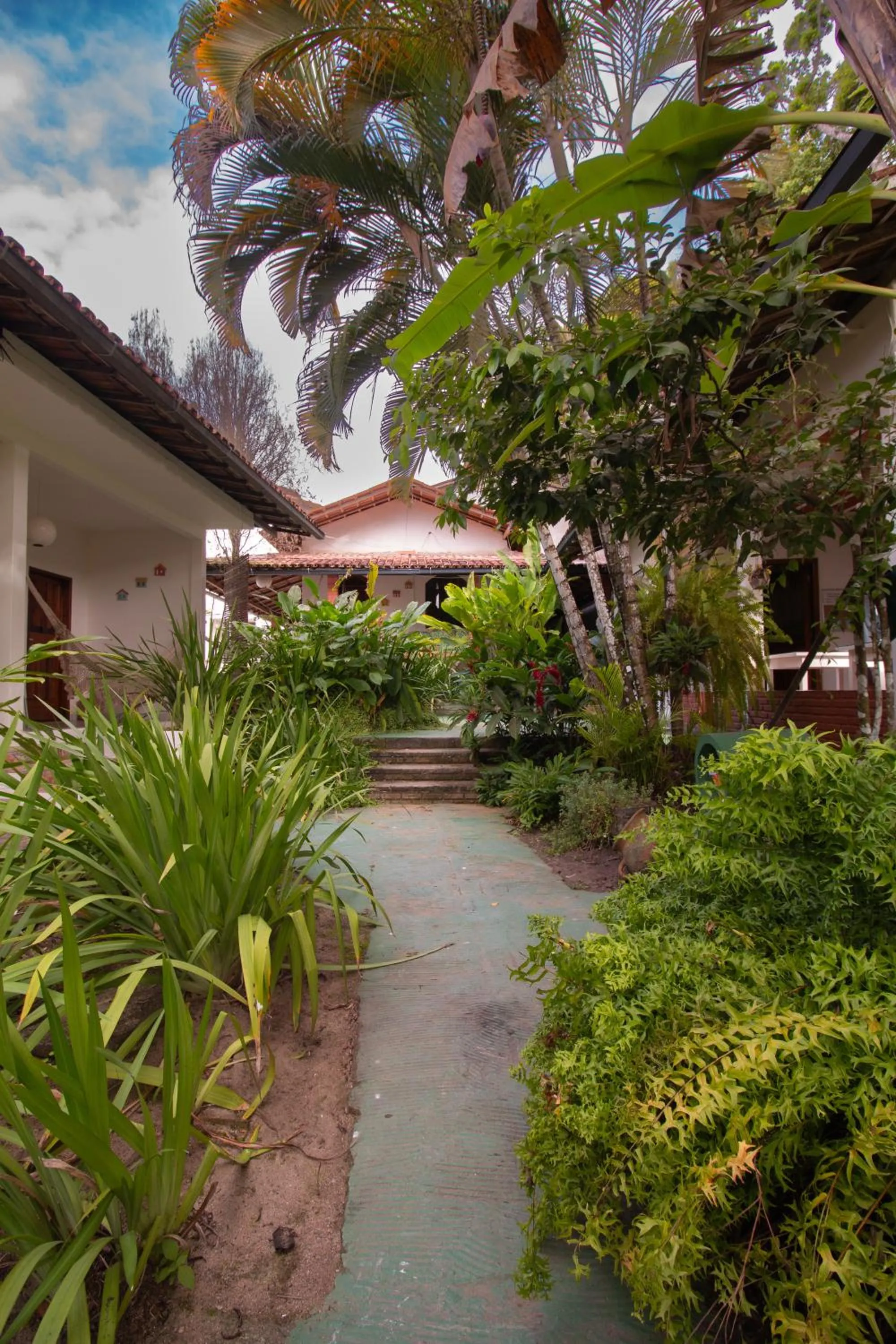 Garden in Pousada do Mineiro