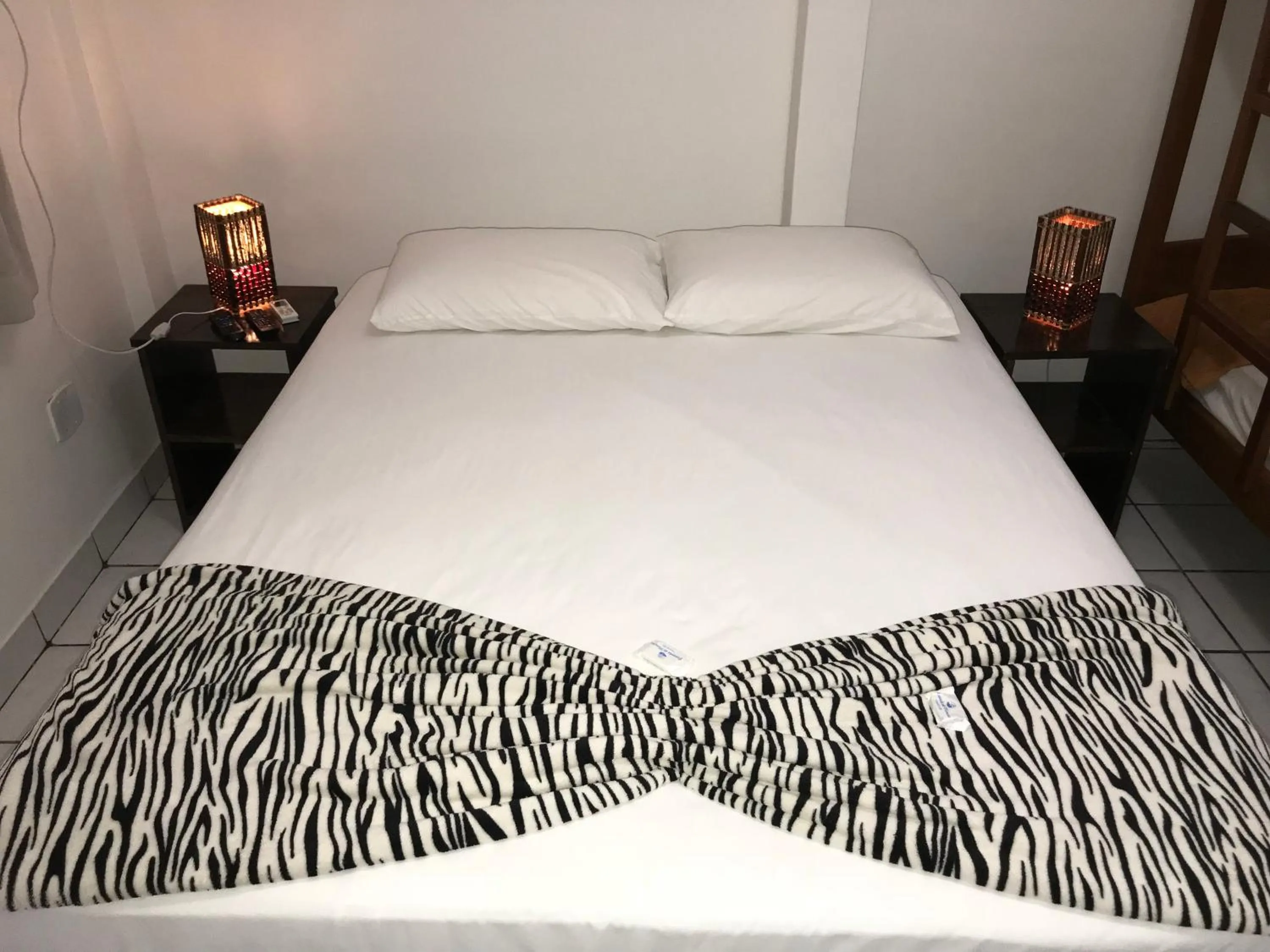 Bed in Pousada do Mineiro