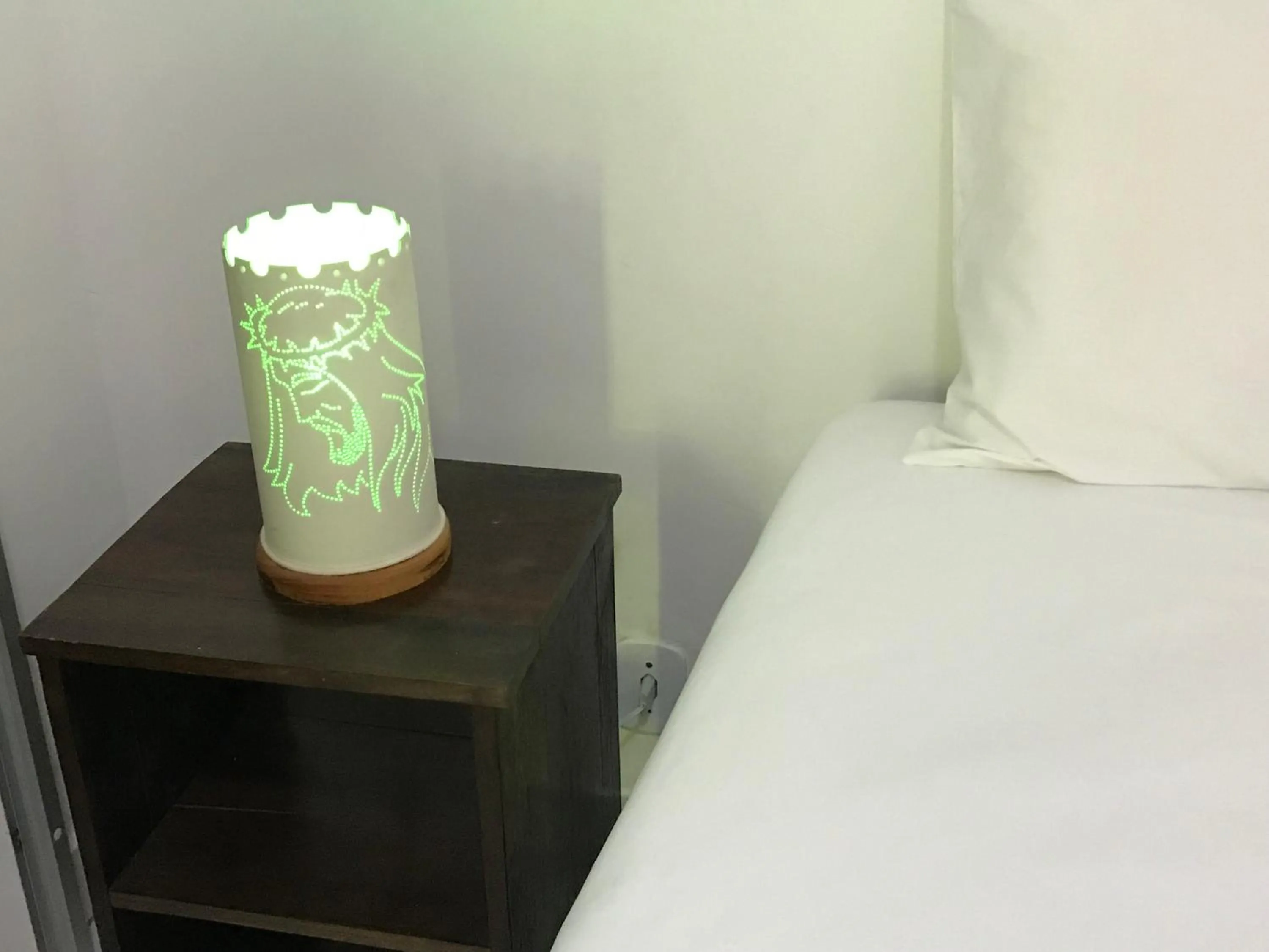 Bed in Pousada do Mineiro