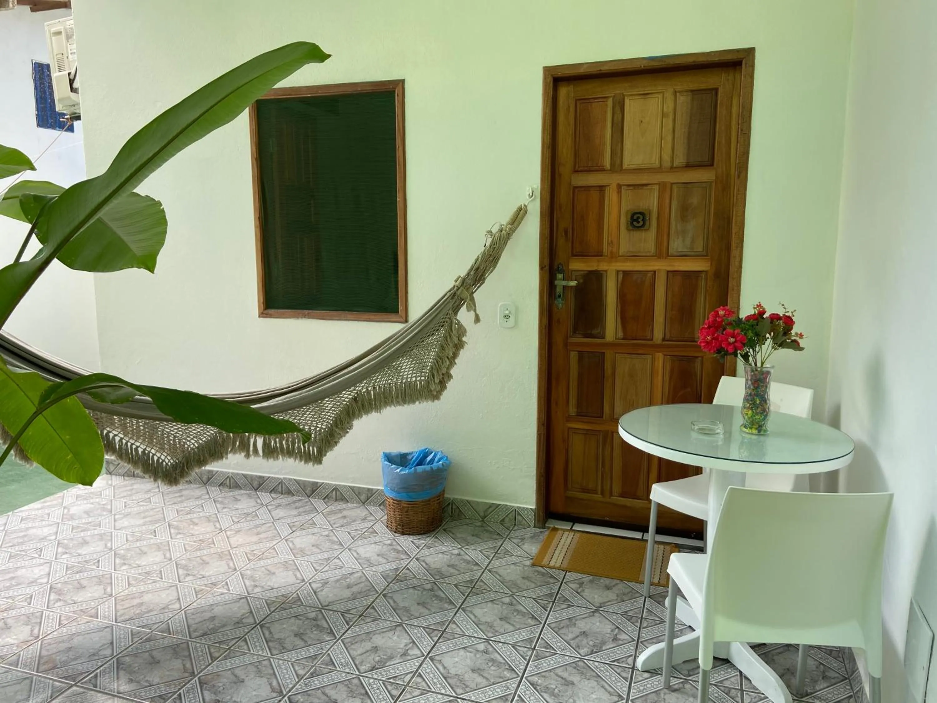 Patio in Pousada do Mineiro