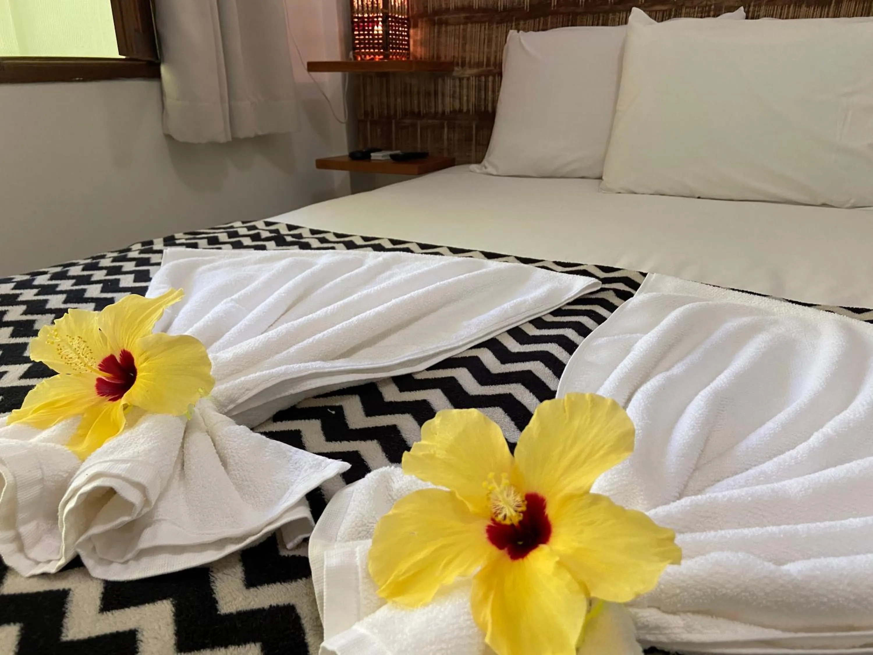 Bed in Pousada do Mineiro