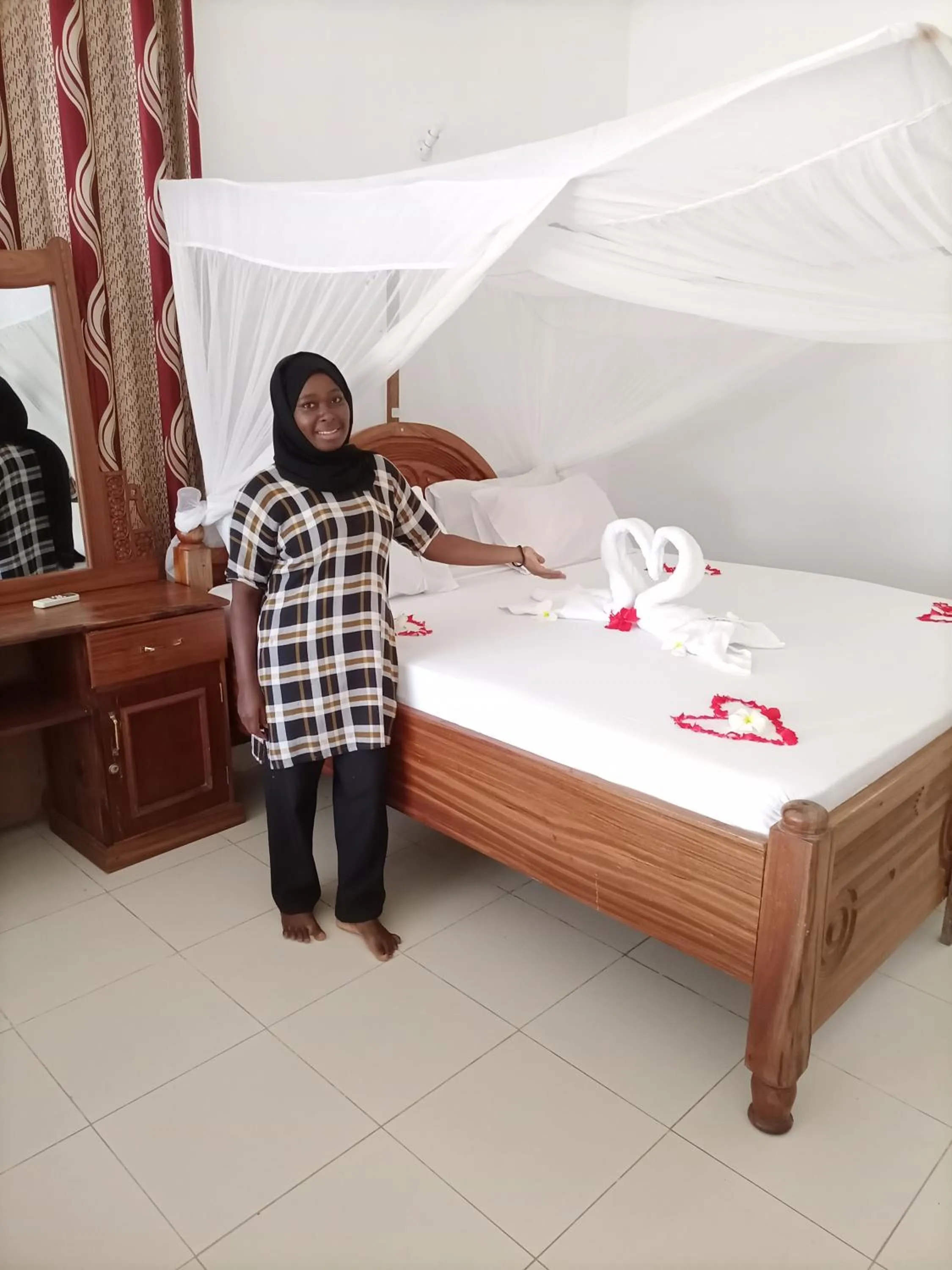 Bed in Visitor's Inn