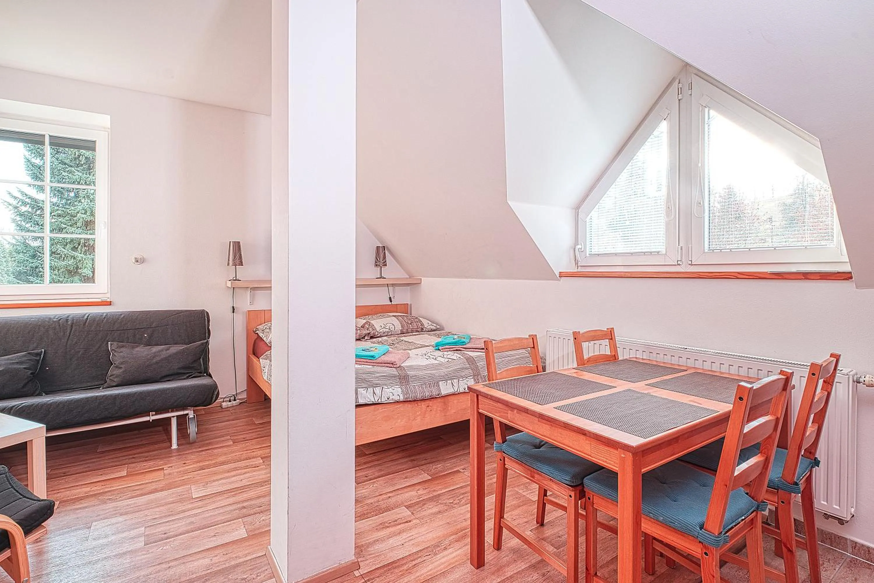 Bedroom in Apartments White - Hill