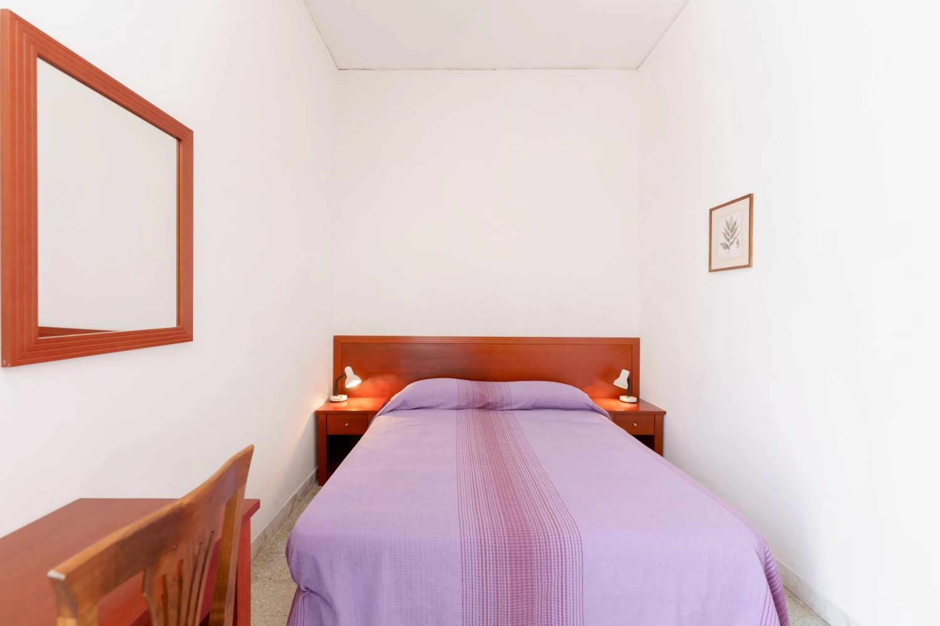 Bed in Hotel Riviera