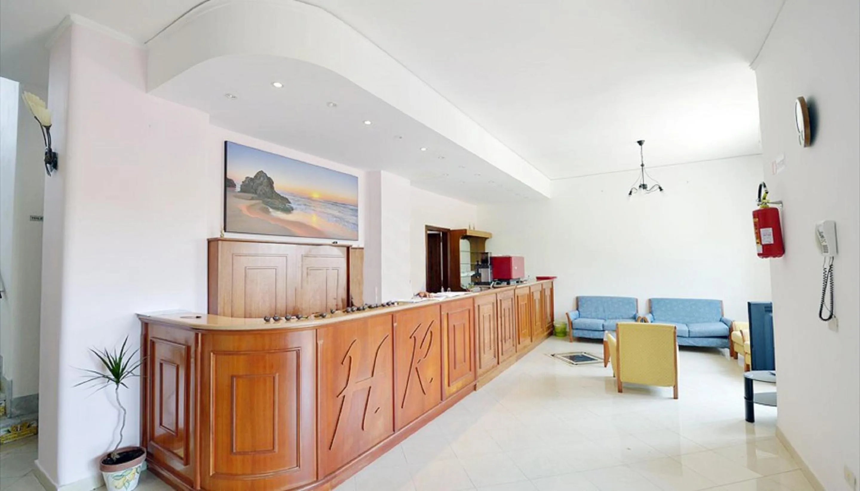 Lobby or reception in Hotel Riviera