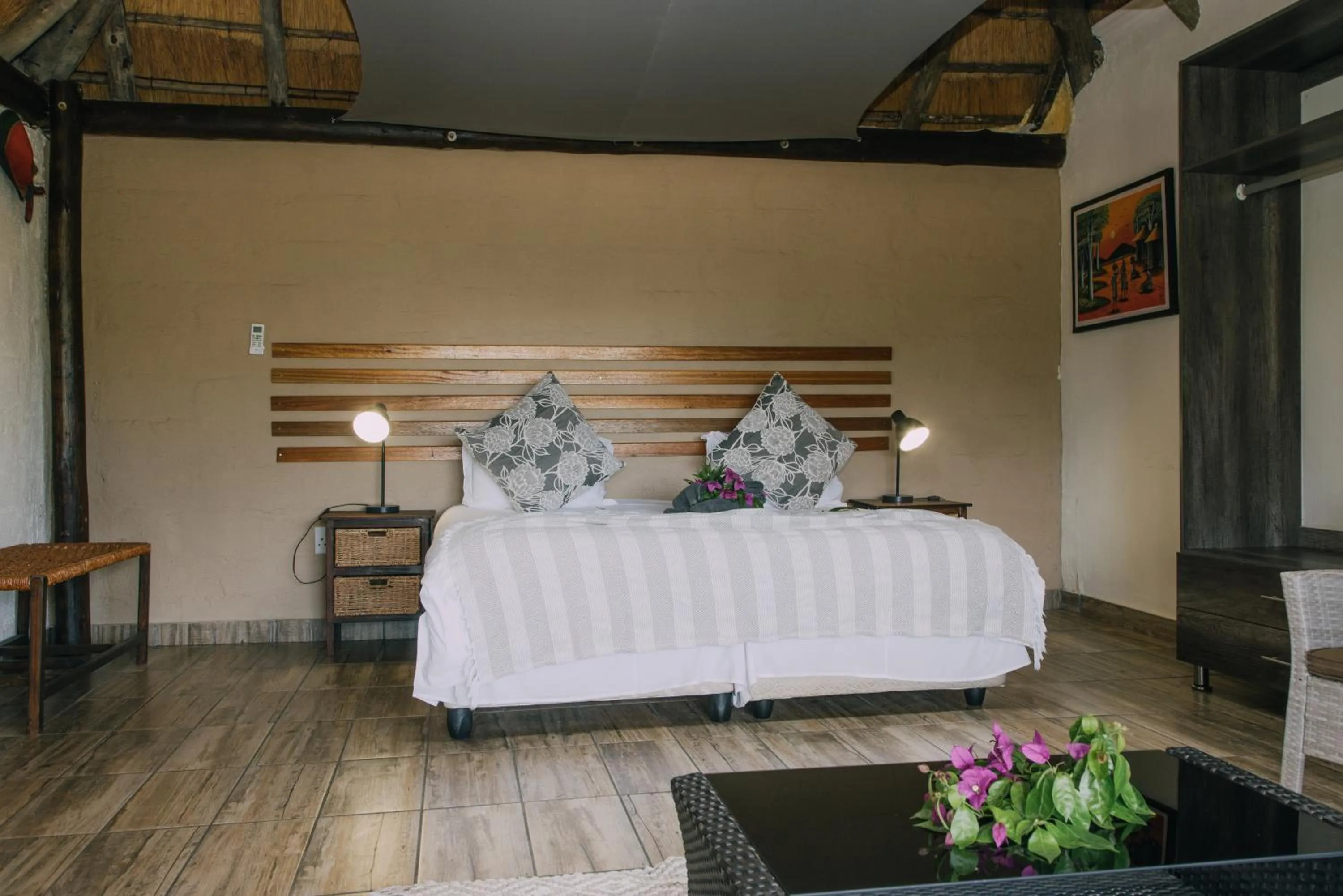 Bed in Kruger View Chalets