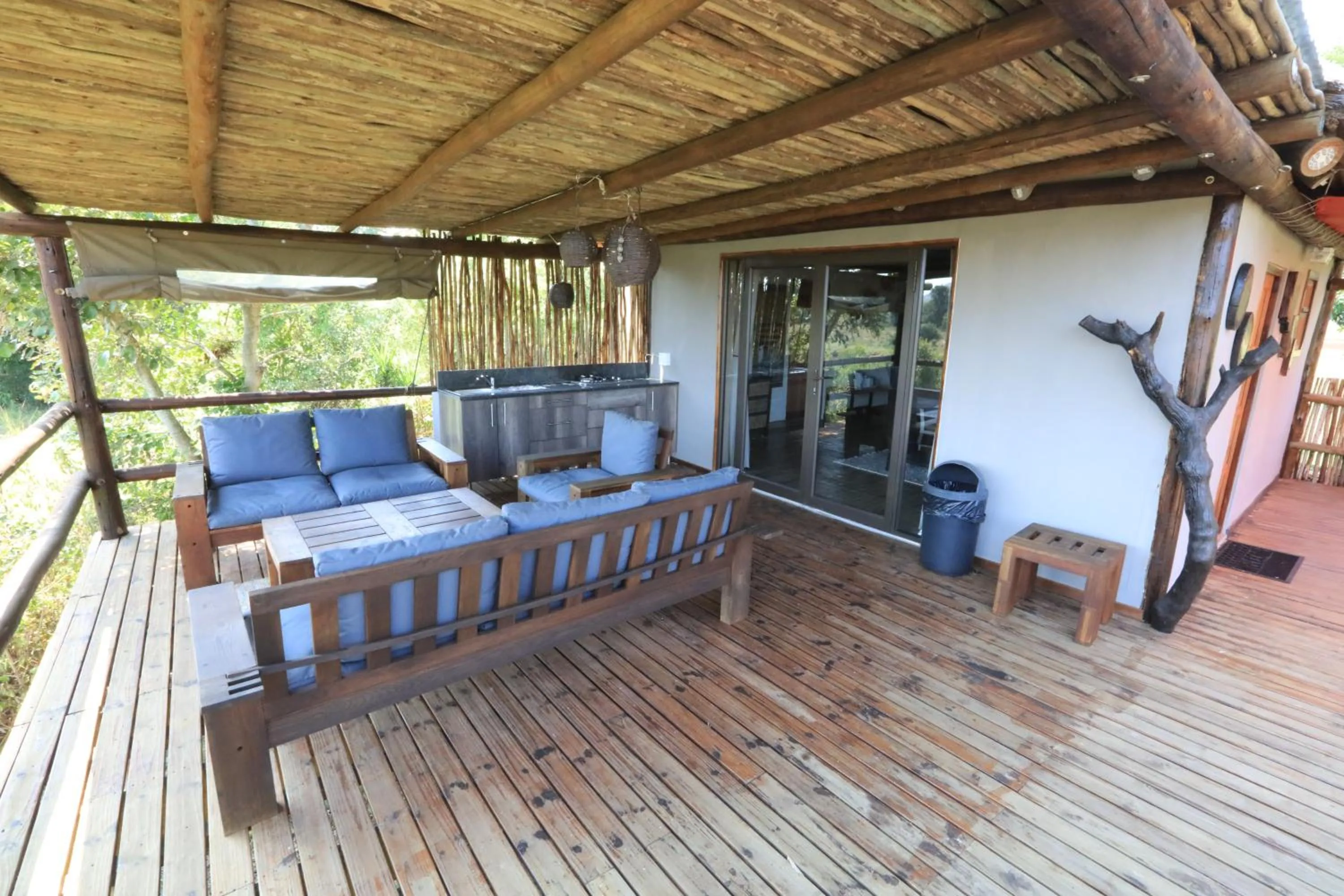 Patio in Kruger View Chalets