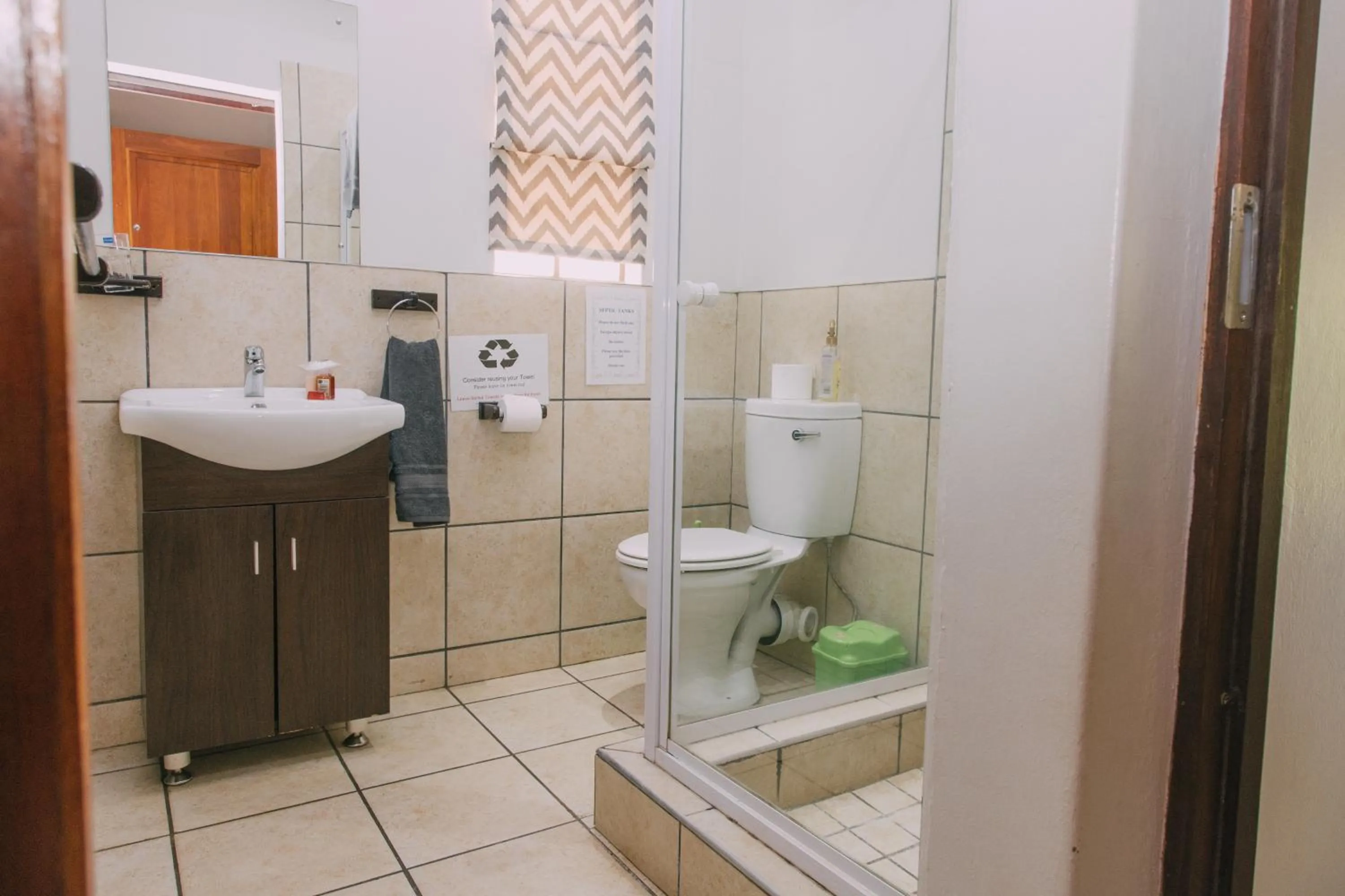 Bathroom in Kruger View Chalets