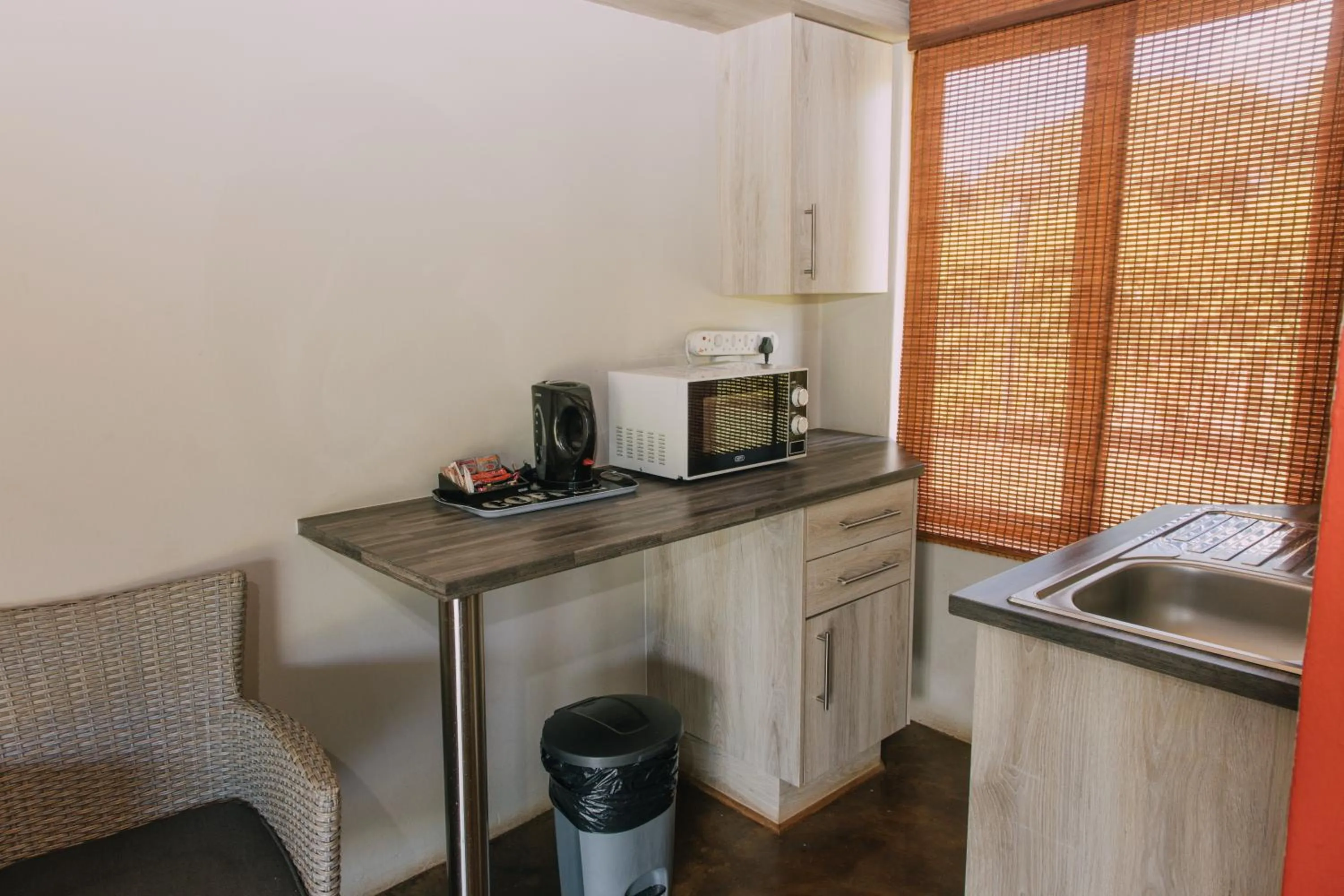 Coffee/tea facilities in Kruger View Chalets