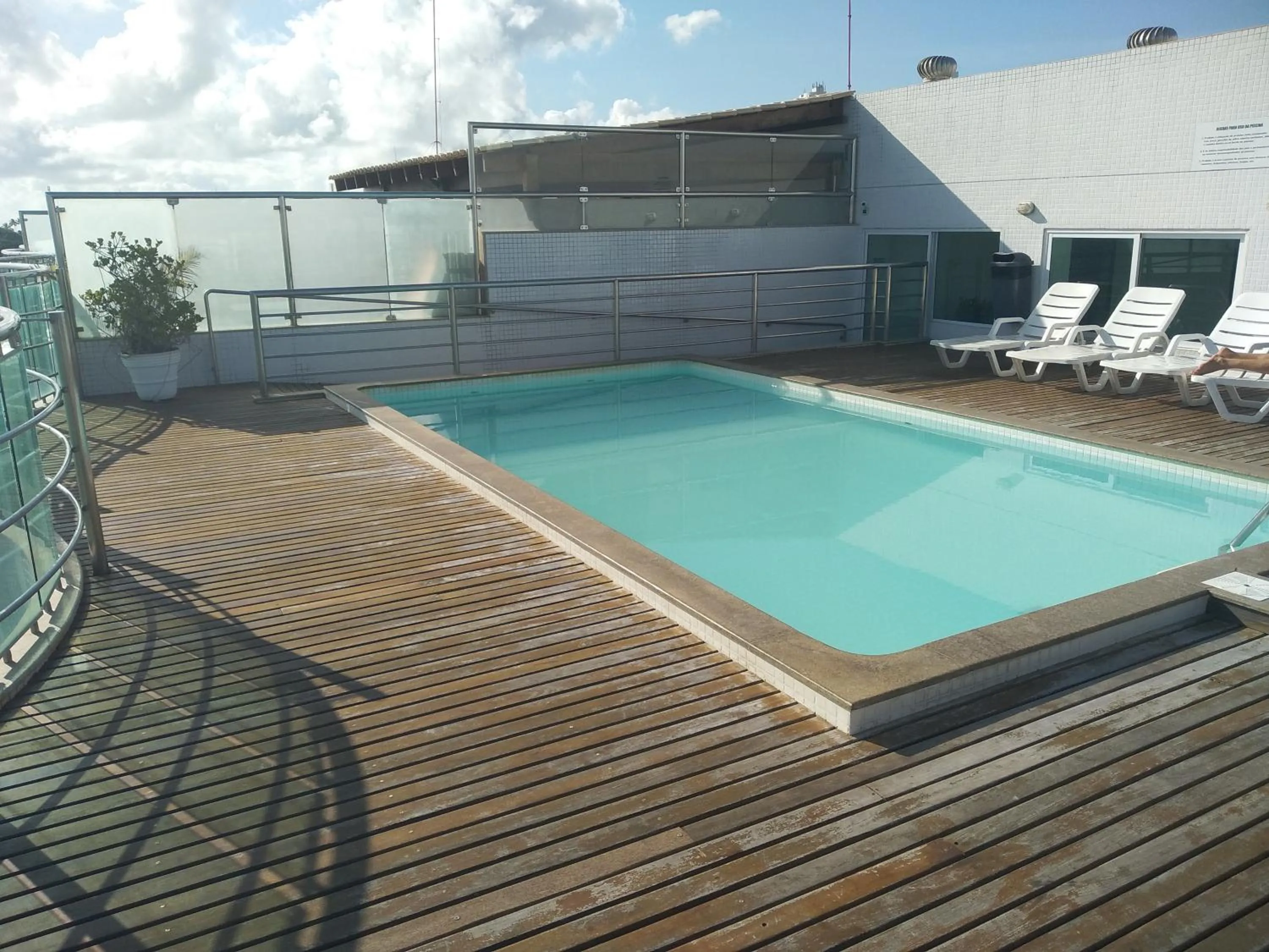 Swimming pool in Manaíra Palace Residence