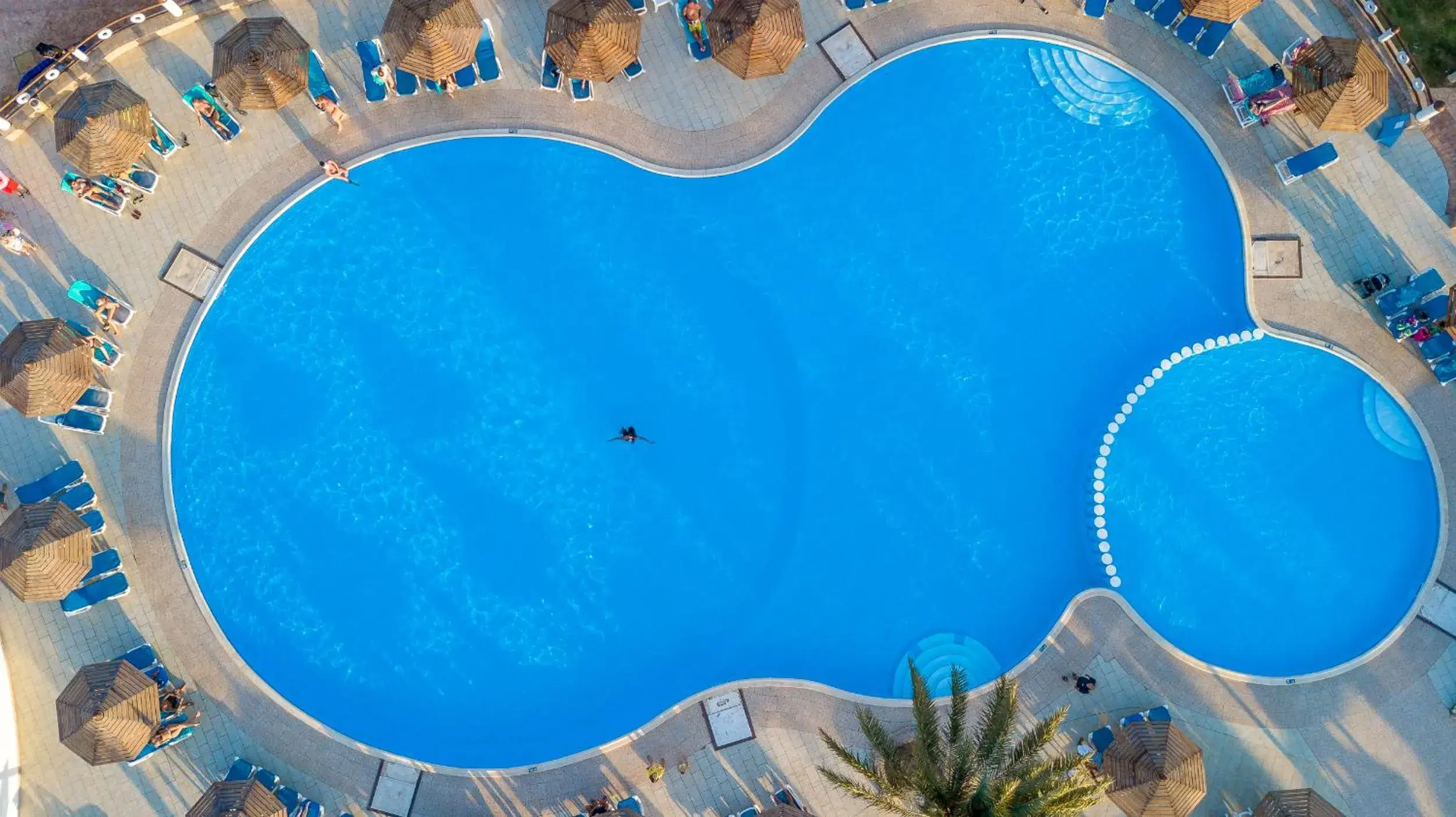 Pool View in ALADDIN BEACH RESORT