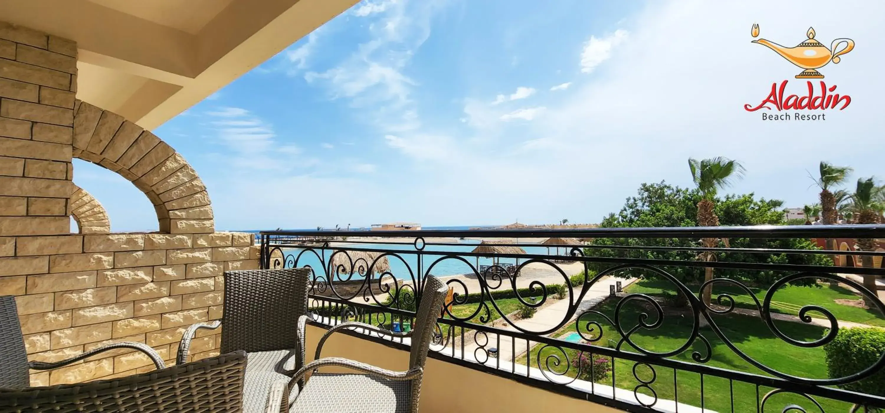 Balcony/Terrace in ALADDIN BEACH RESORT