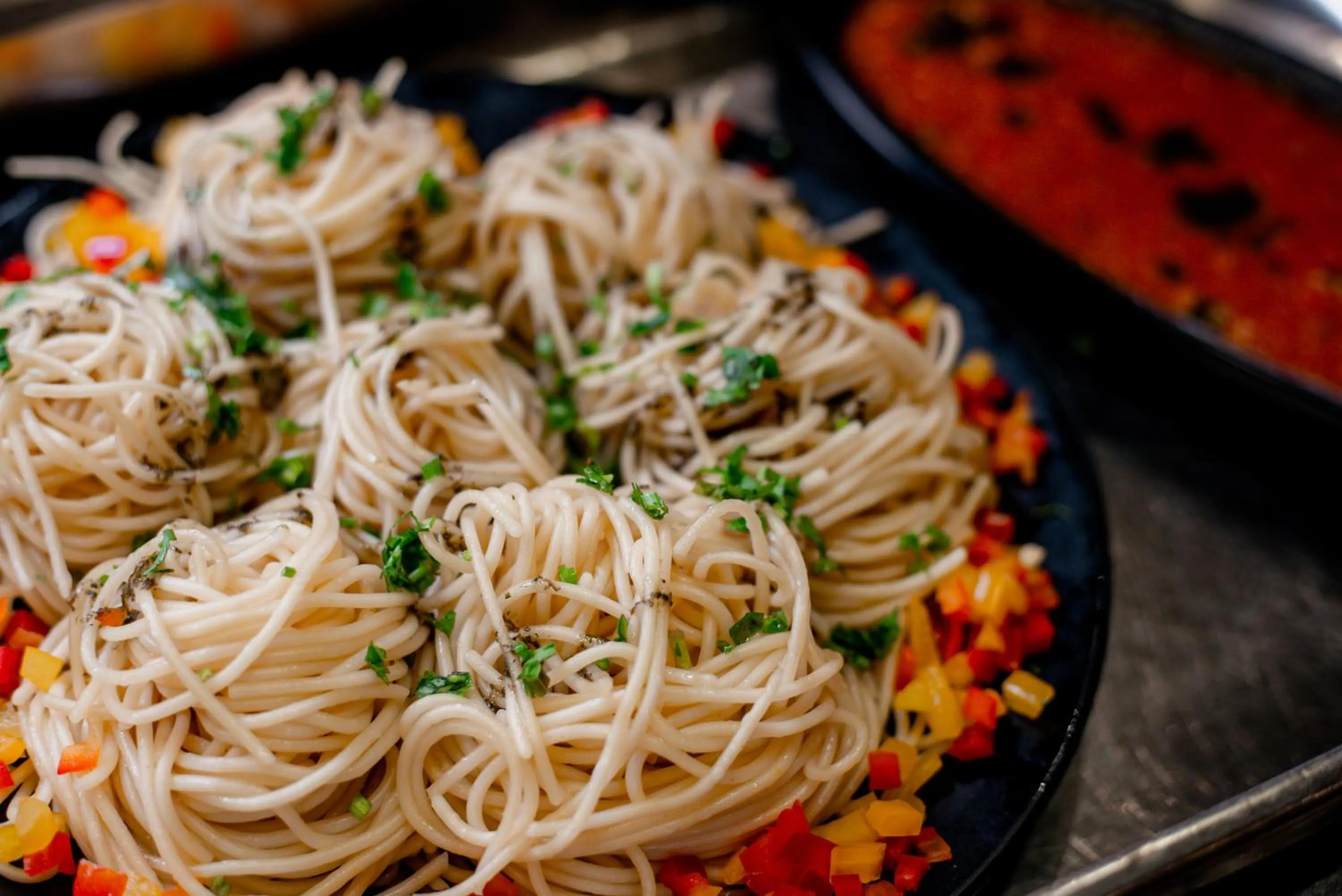 Food in Aladdin Beach Resort