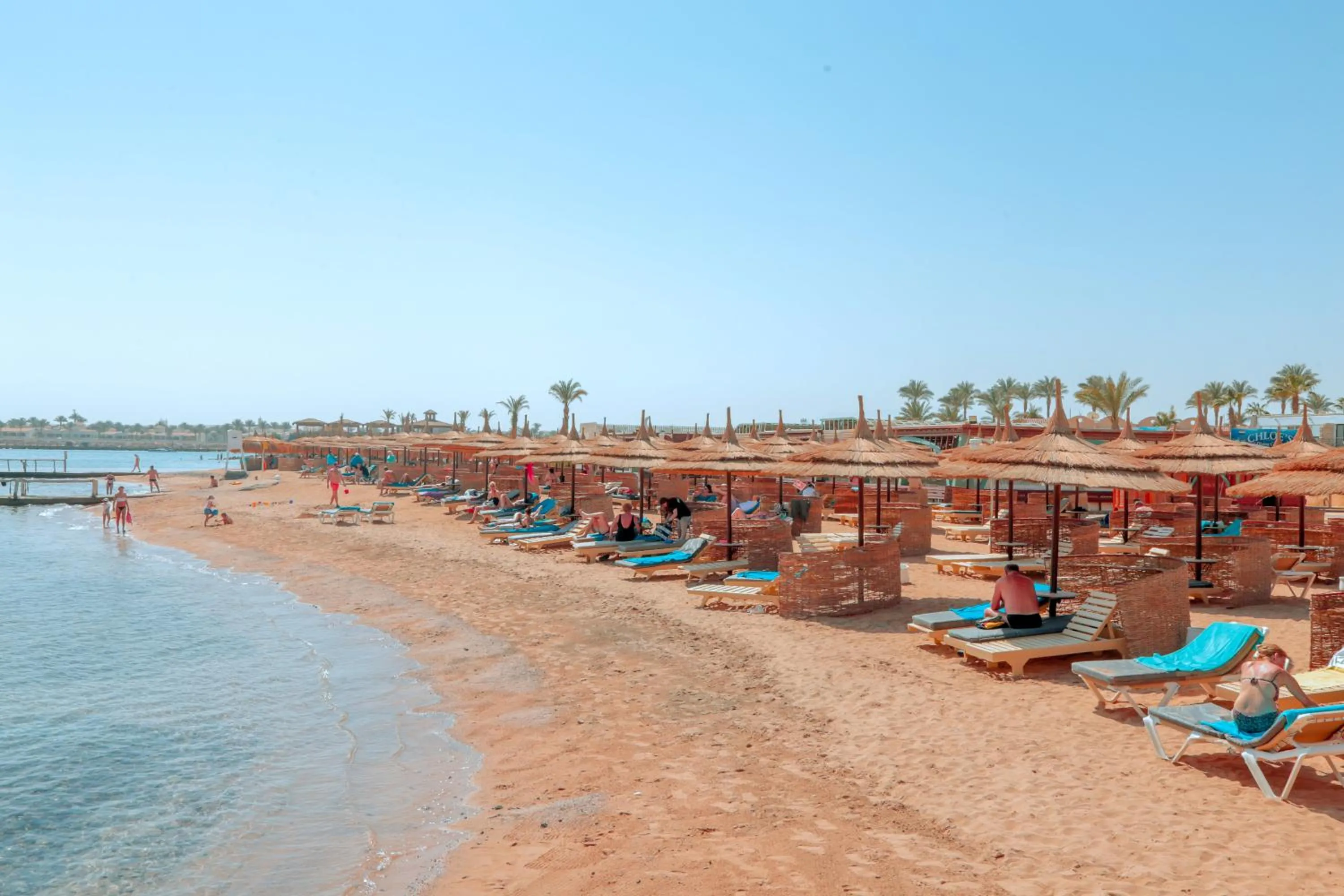 Beach in Aladdin Beach Resort