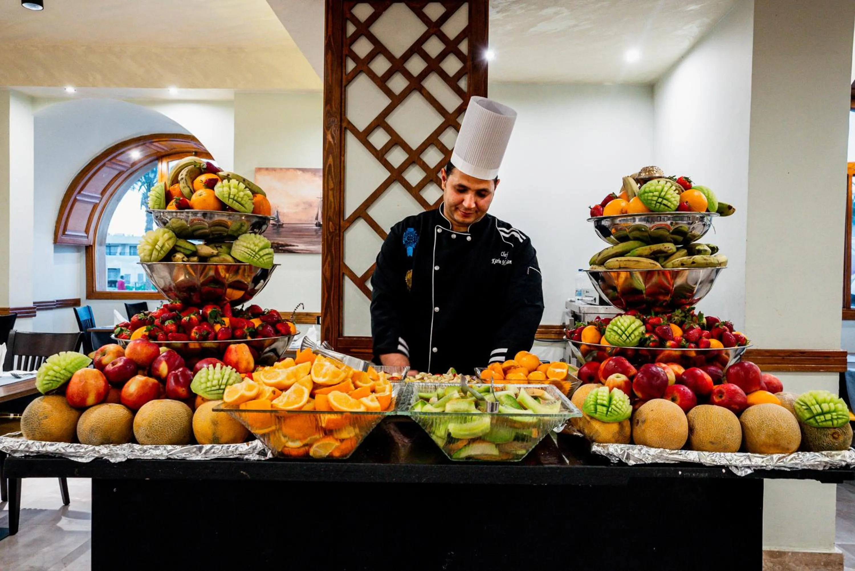 Food in Aladdin Beach Resort