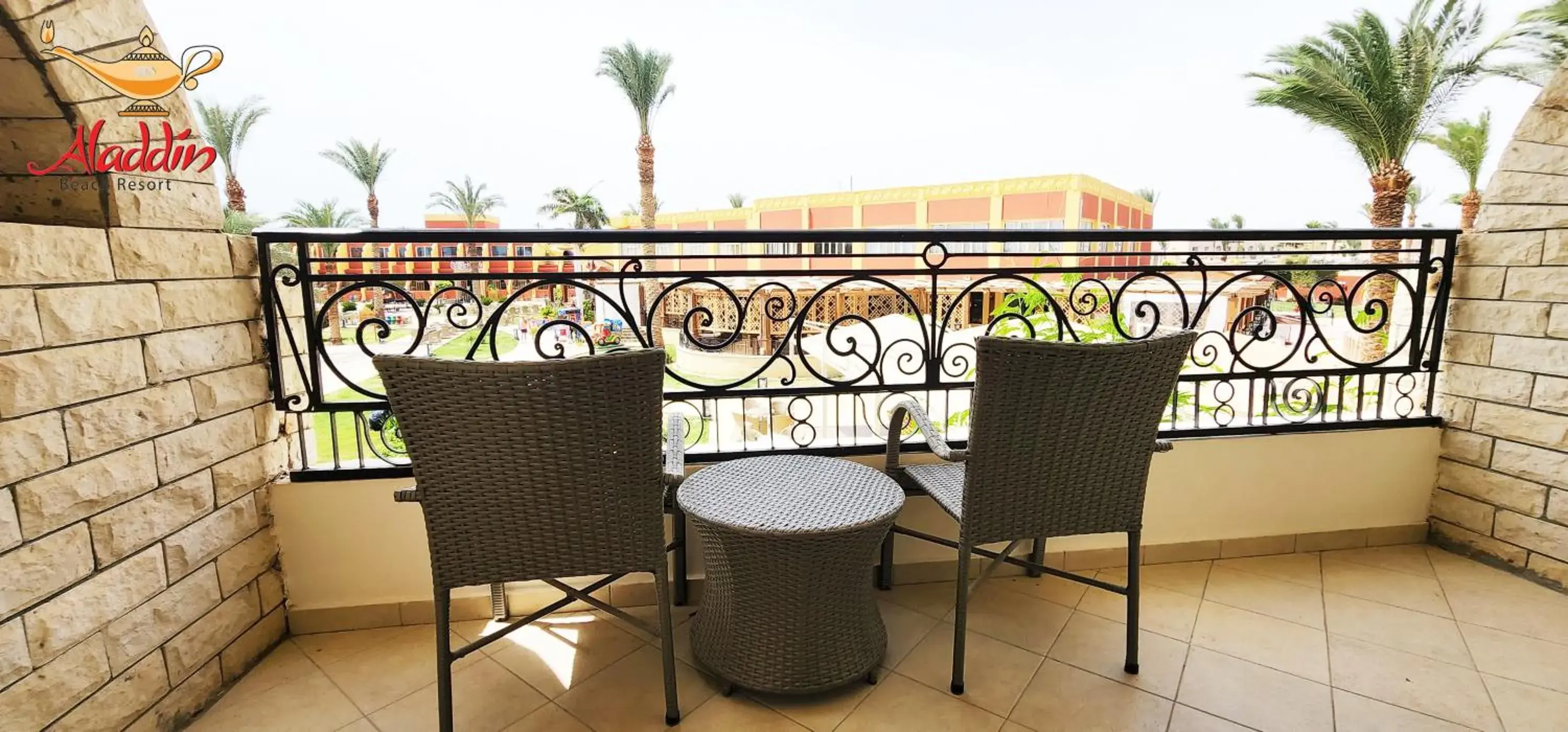 Balcony/Terrace in ALADDIN BEACH RESORT