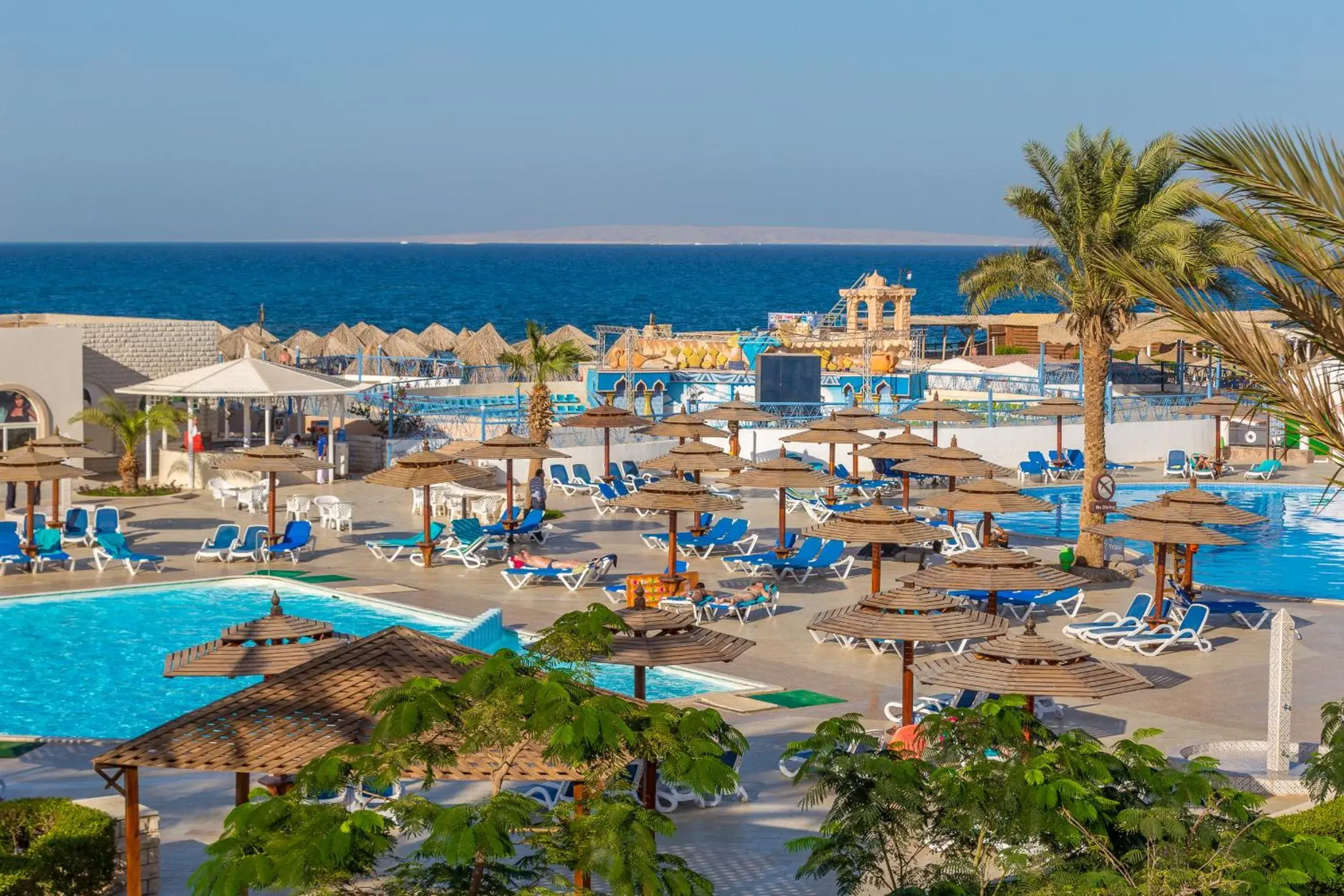 Pool View in ALADDIN BEACH RESORT