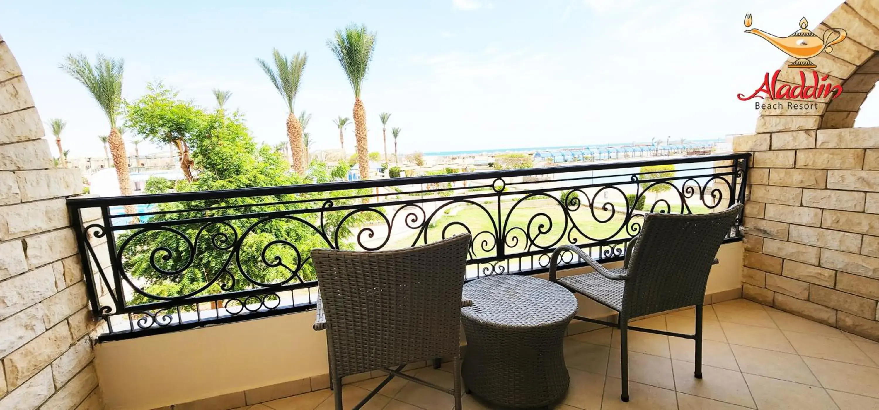 Balcony/Terrace in ALADDIN BEACH RESORT