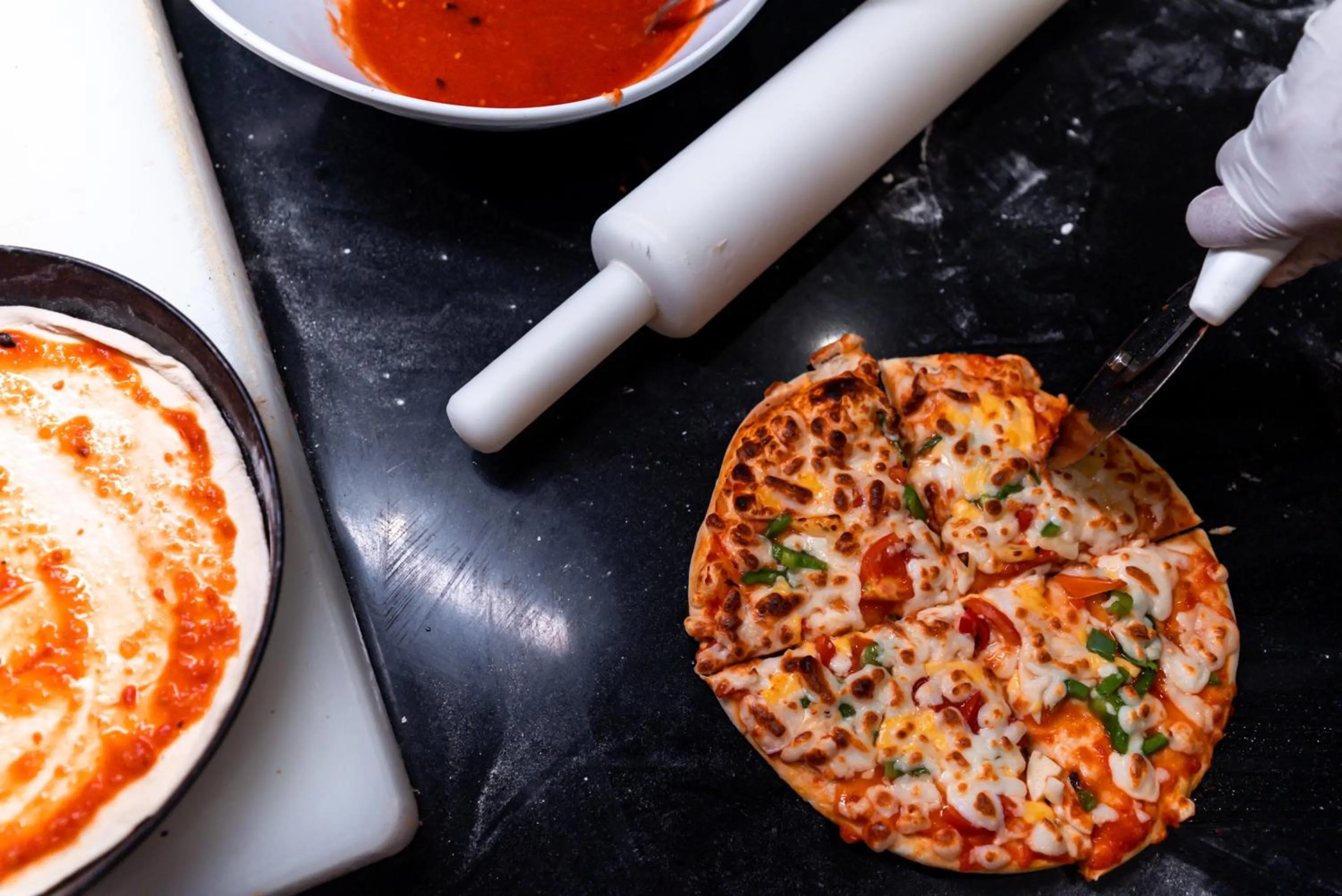 Continental breakfast in Aladdin Beach Resort