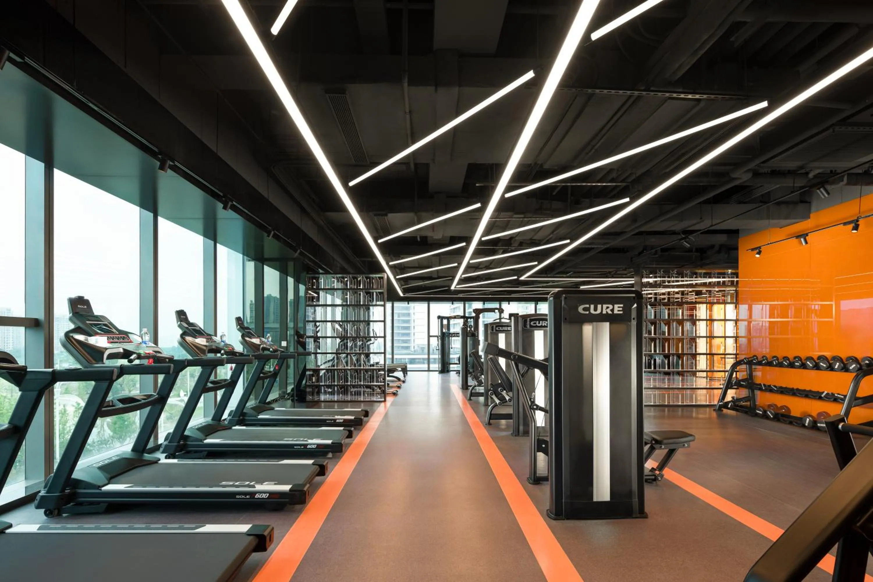 Fitness centre/facilities in Jinmao Grandee Hotel Ningbo
