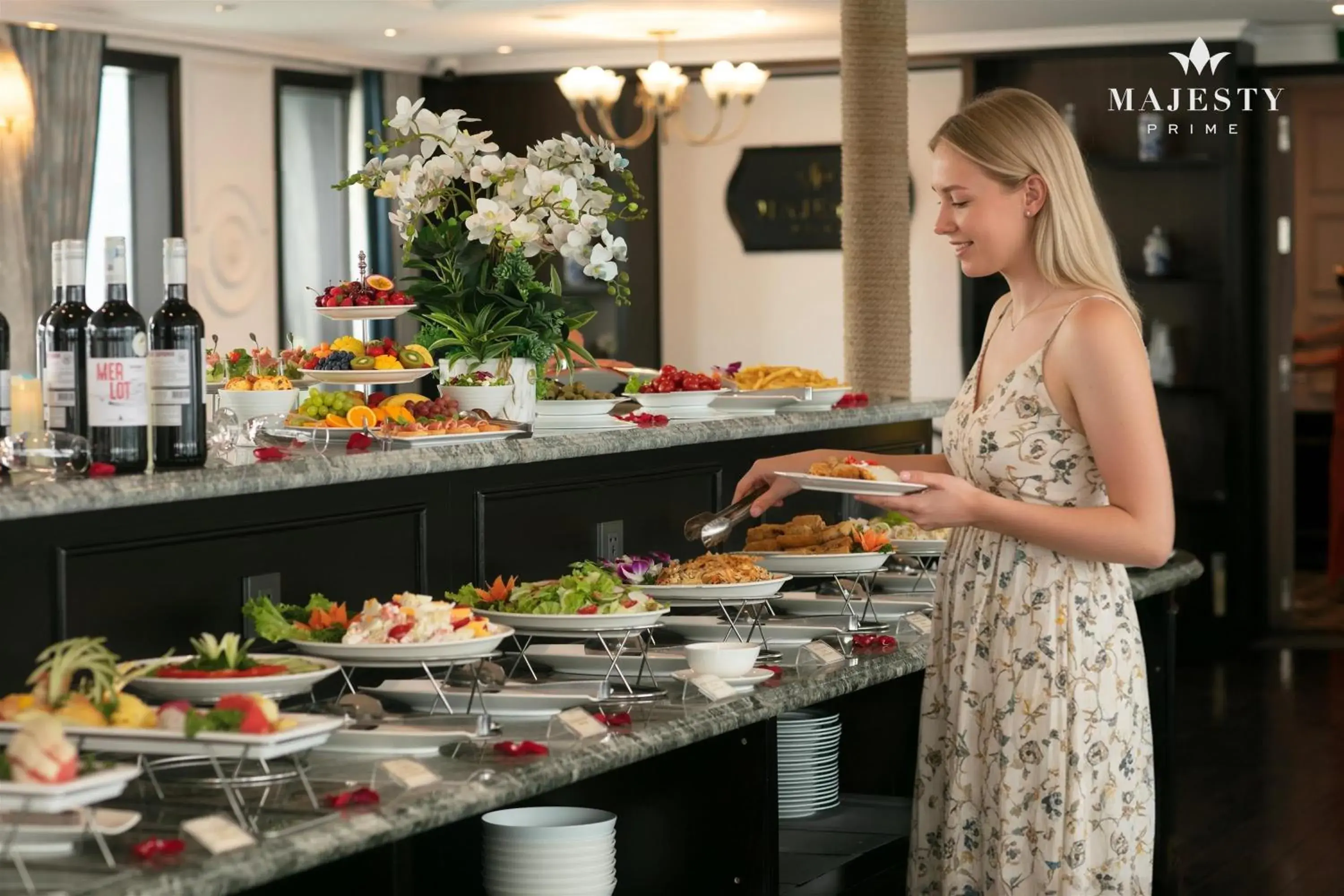 Food in Majesty Luxury Prime Cruise by Premier Group Food in Majesty Luxury Prime Cruise by Premier Group