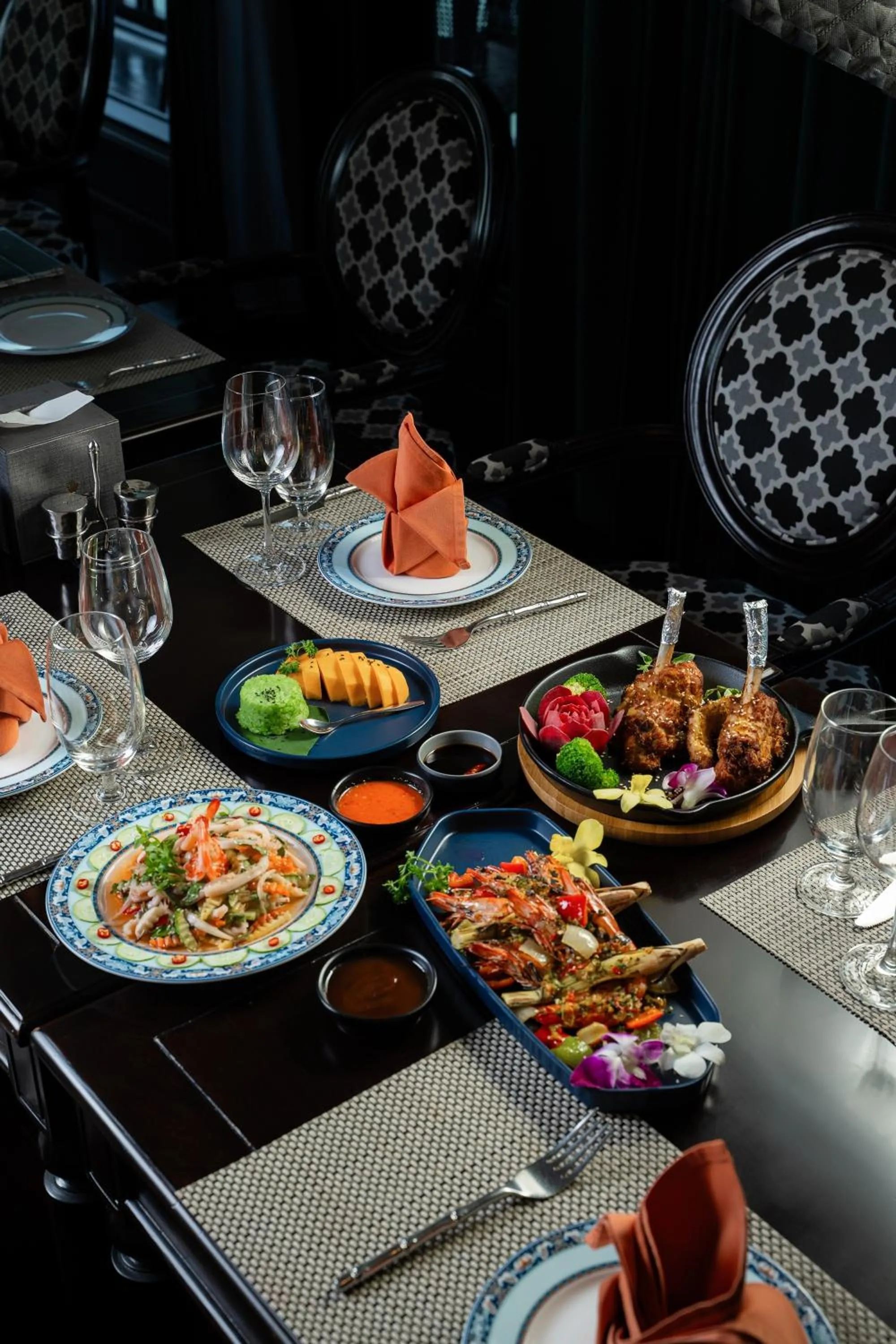 Food and drinks in Majesty Luxury Prime Cruise by Premier Group