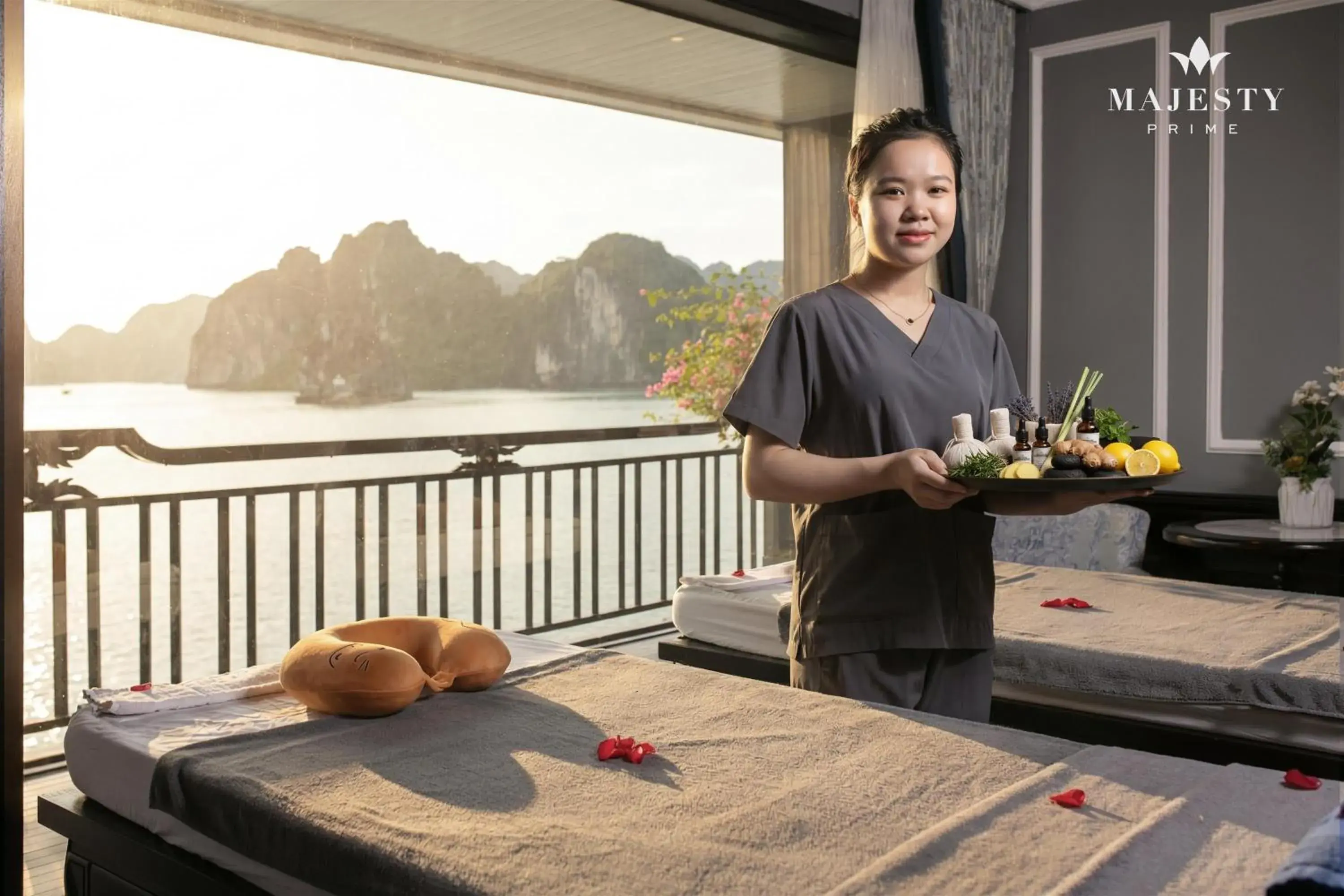 Spa and wellness centre/facilities in Majesty Luxury Prime Cruise by Premier Group Spa and wellness centre/facilities in Majesty Luxury Prime Cruise by Premier Group